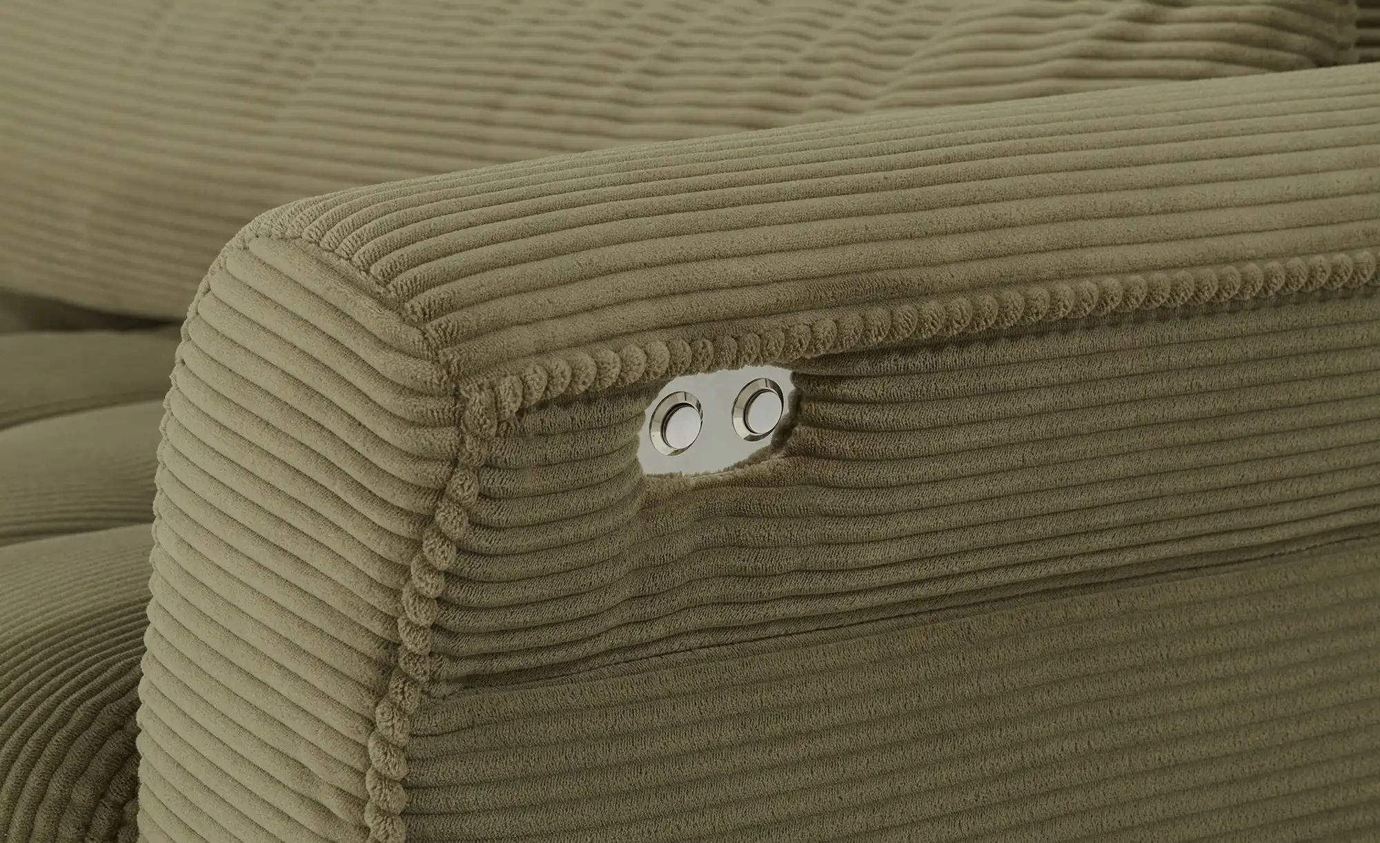 Ecksofa  Logan ¦ grün ¦ Maße (cm): B: 277 H: 80 T: 179.0 Polstermöbel > Sof günstig online kaufen