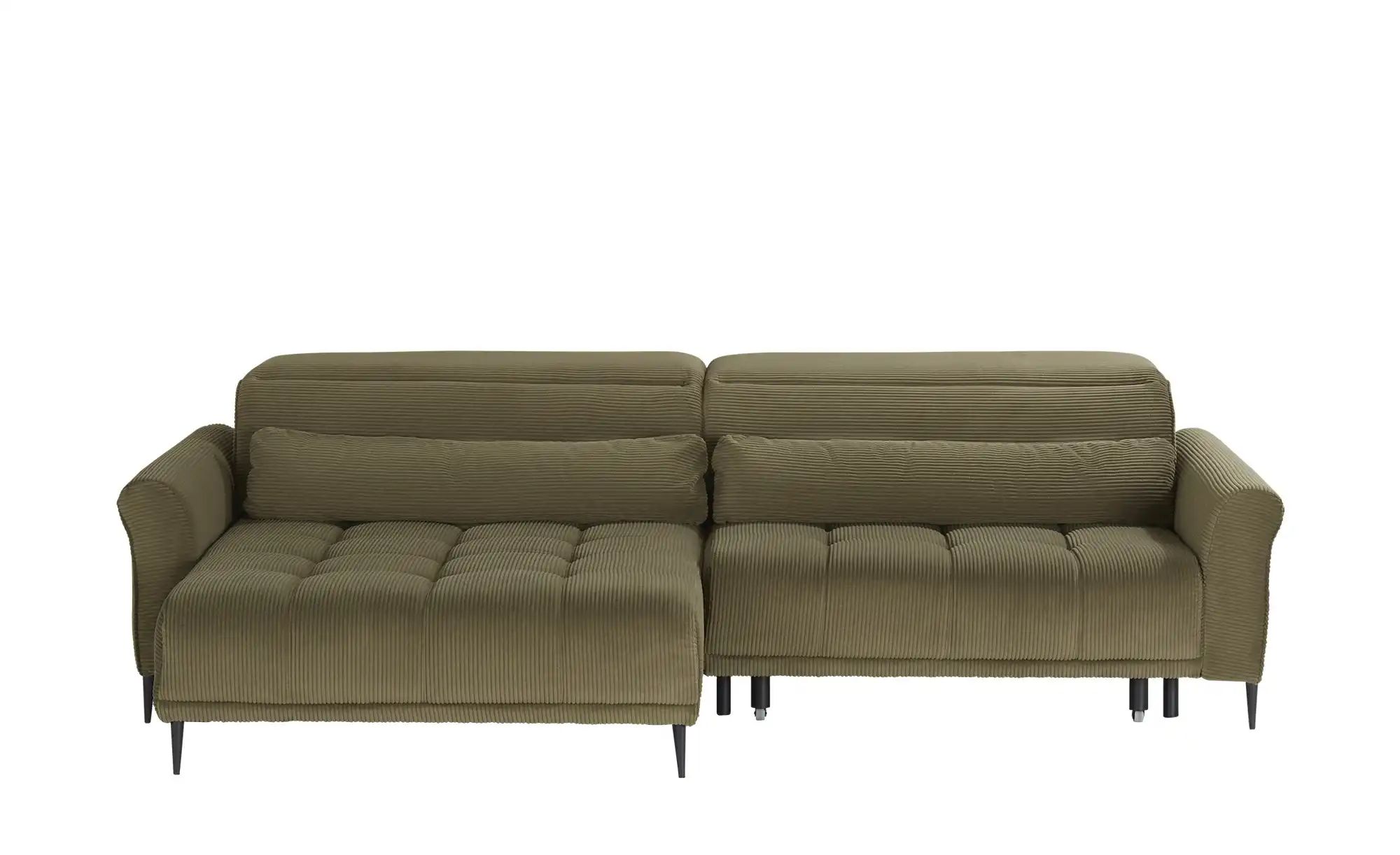 Ecksofa  Logan ¦ grün ¦ Maße (cm): B: 277 H: 80 T: 179.0 Polstermöbel > Sof günstig online kaufen