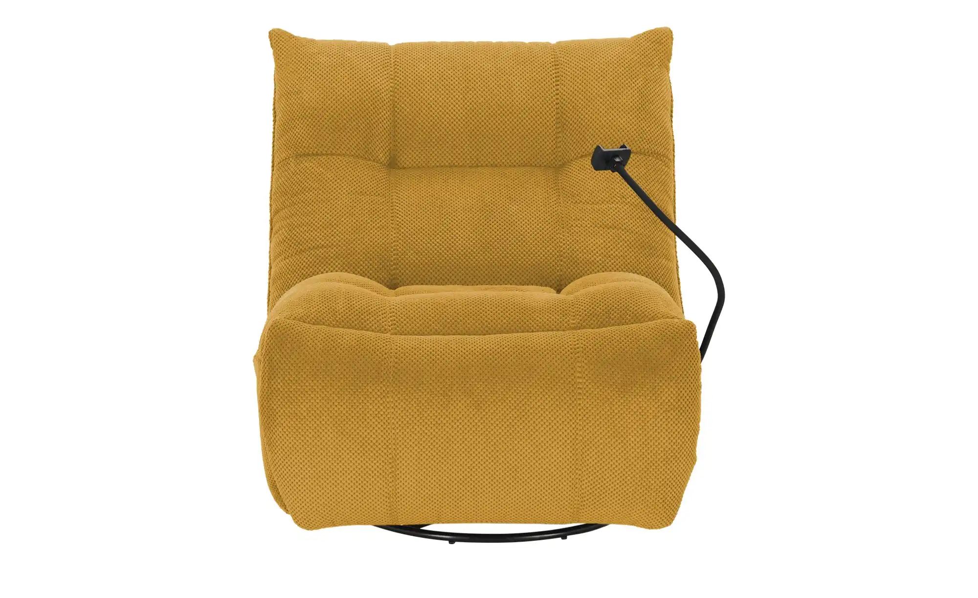 Thumbnail - uno Sessel Relaxfunktion Tokyo ¦ gelb ¦ Maße (cm): B: 87 H: 91 T: 106.0 Polstermöbel > Sessel > Relaxsessel - Höffner