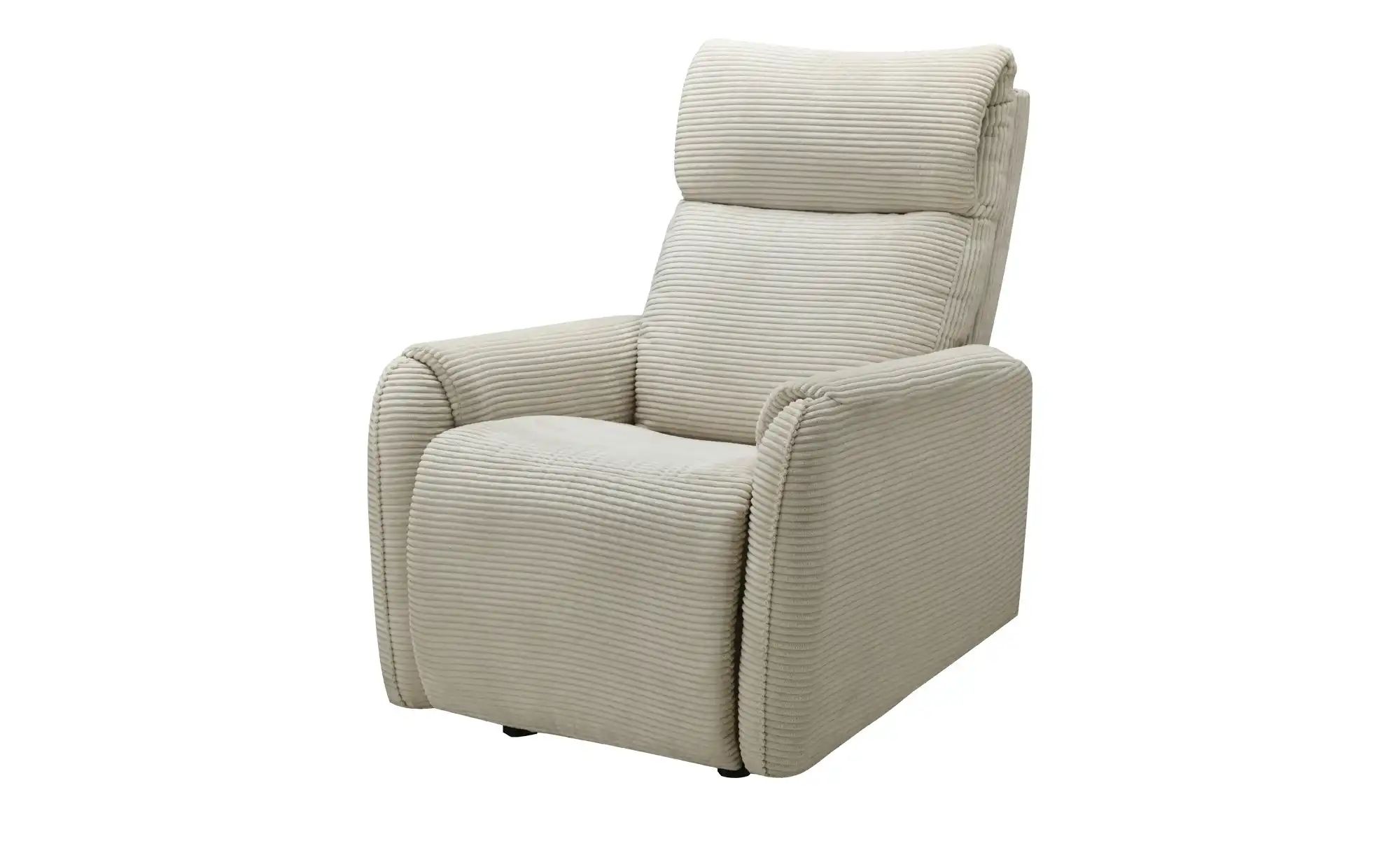 uno Sessel mit Relaxfunktion Glen ¦ beige ¦ Maße (cm): B: 77 H: 102 T: 97.0 Polstermöbel > Sessel > Fernsehsessel - Höffner