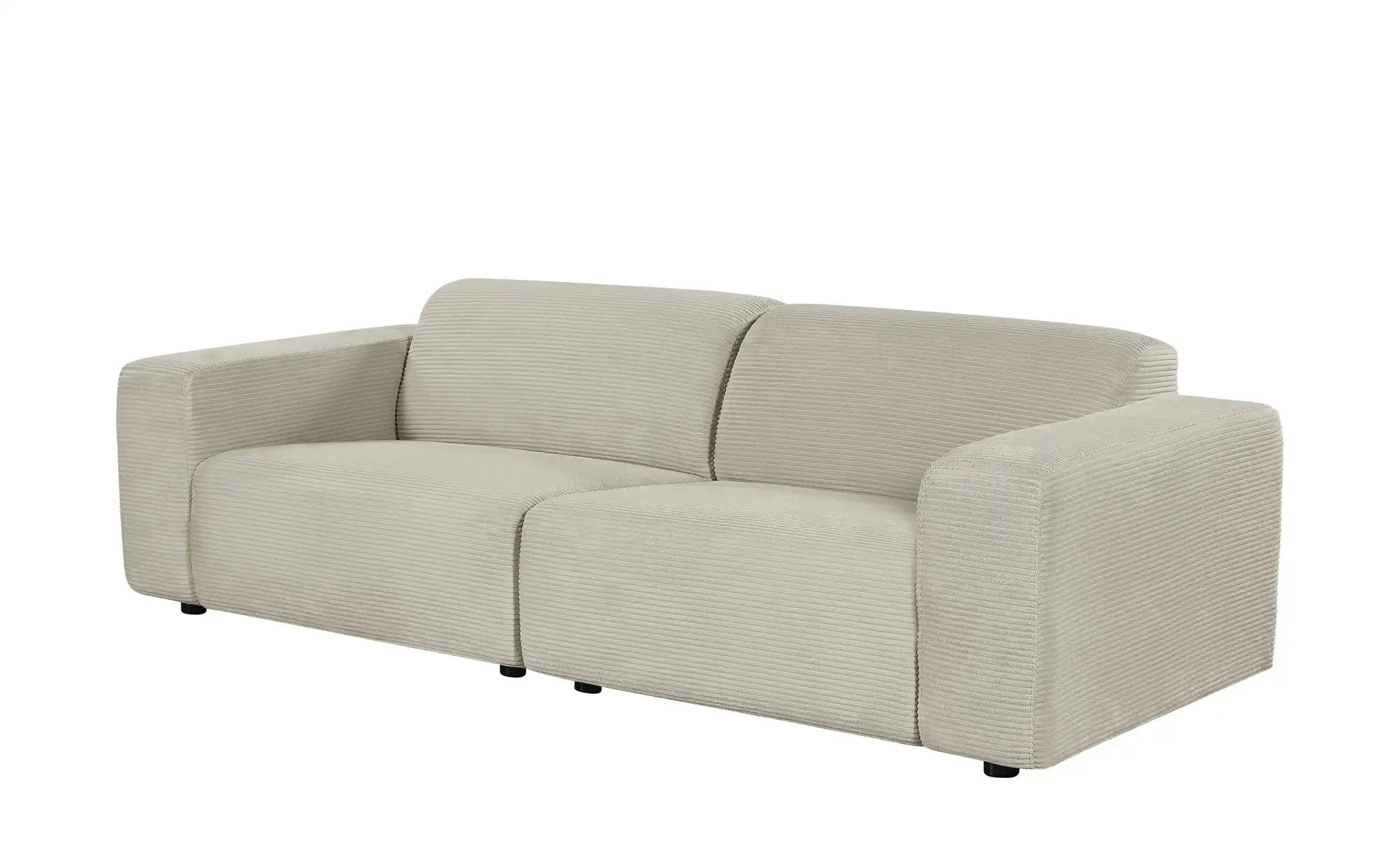 uno Einzelsofa aus Cord Sani ¦ beige ¦ Maße (cm): B: 243 H: 72 T: 105.0 Pol günstig online kaufen
