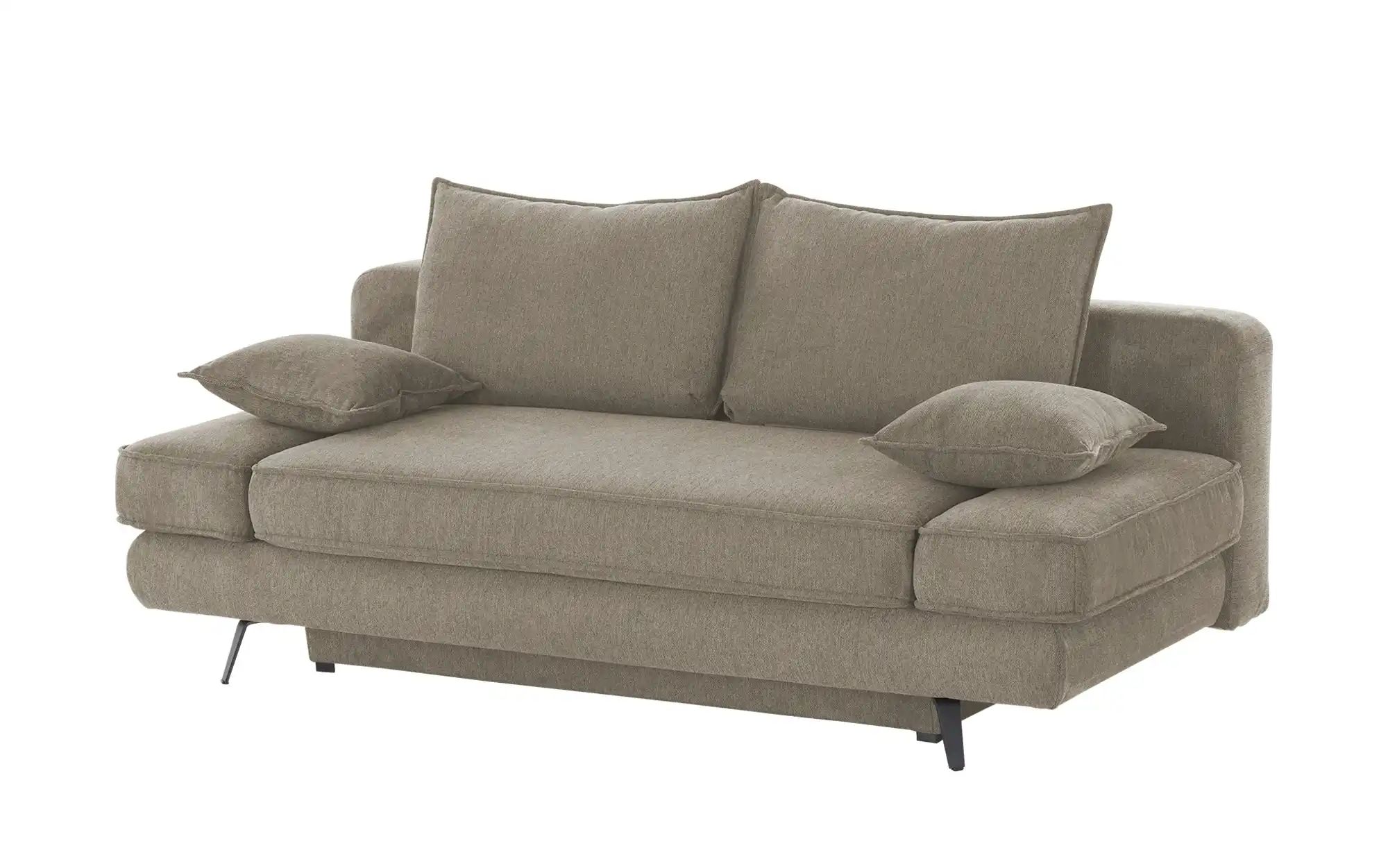 bobb Schlafsofa  Henny de Luxe ¦ beige ¦ Maße (cm): B: 206 H: 91 T: 110.0 P günstig online kaufen