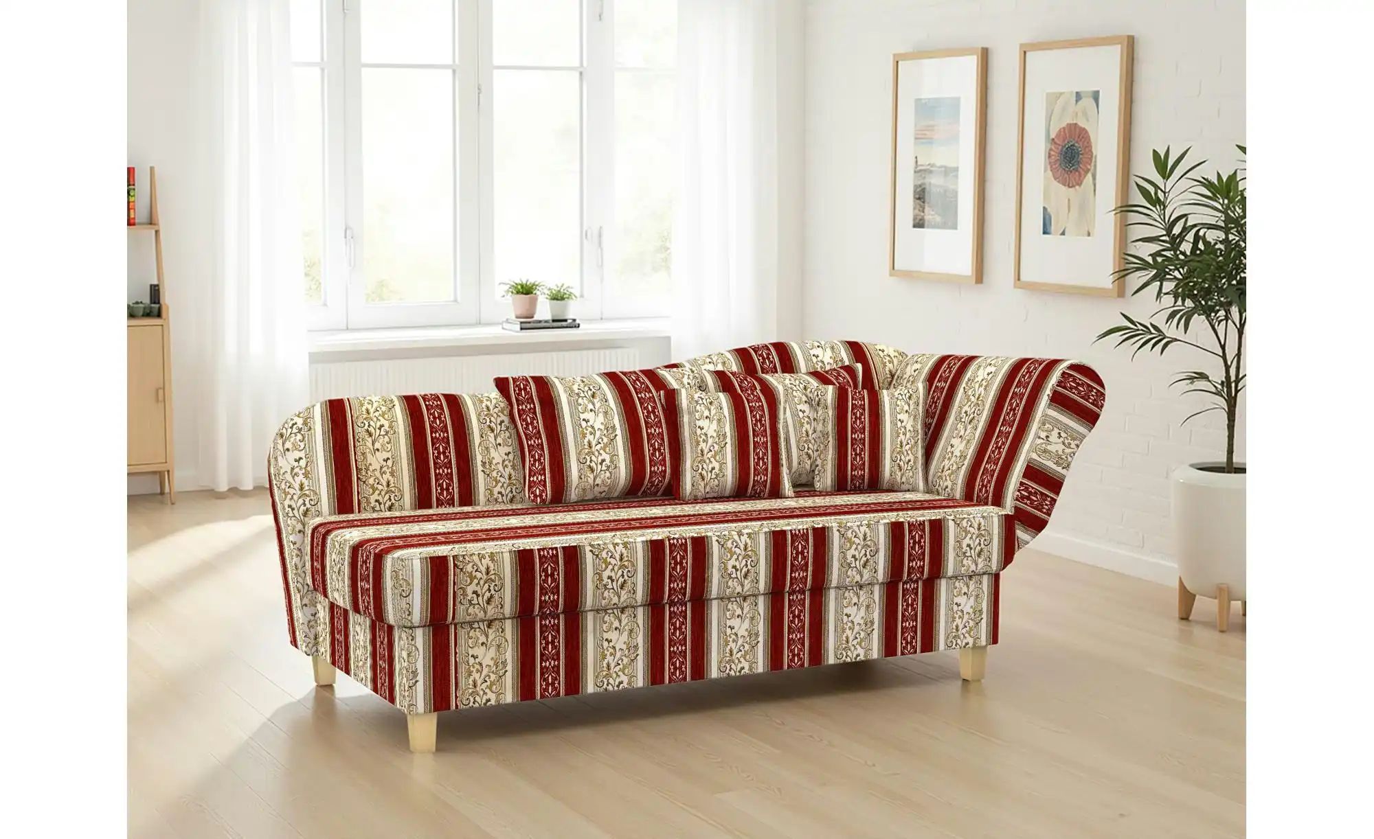 Max Winzer Recamiere  Selma ¦ rot ¦ Maße (cm): B: 190 H: 82 Polstermöbel > günstig online kaufen