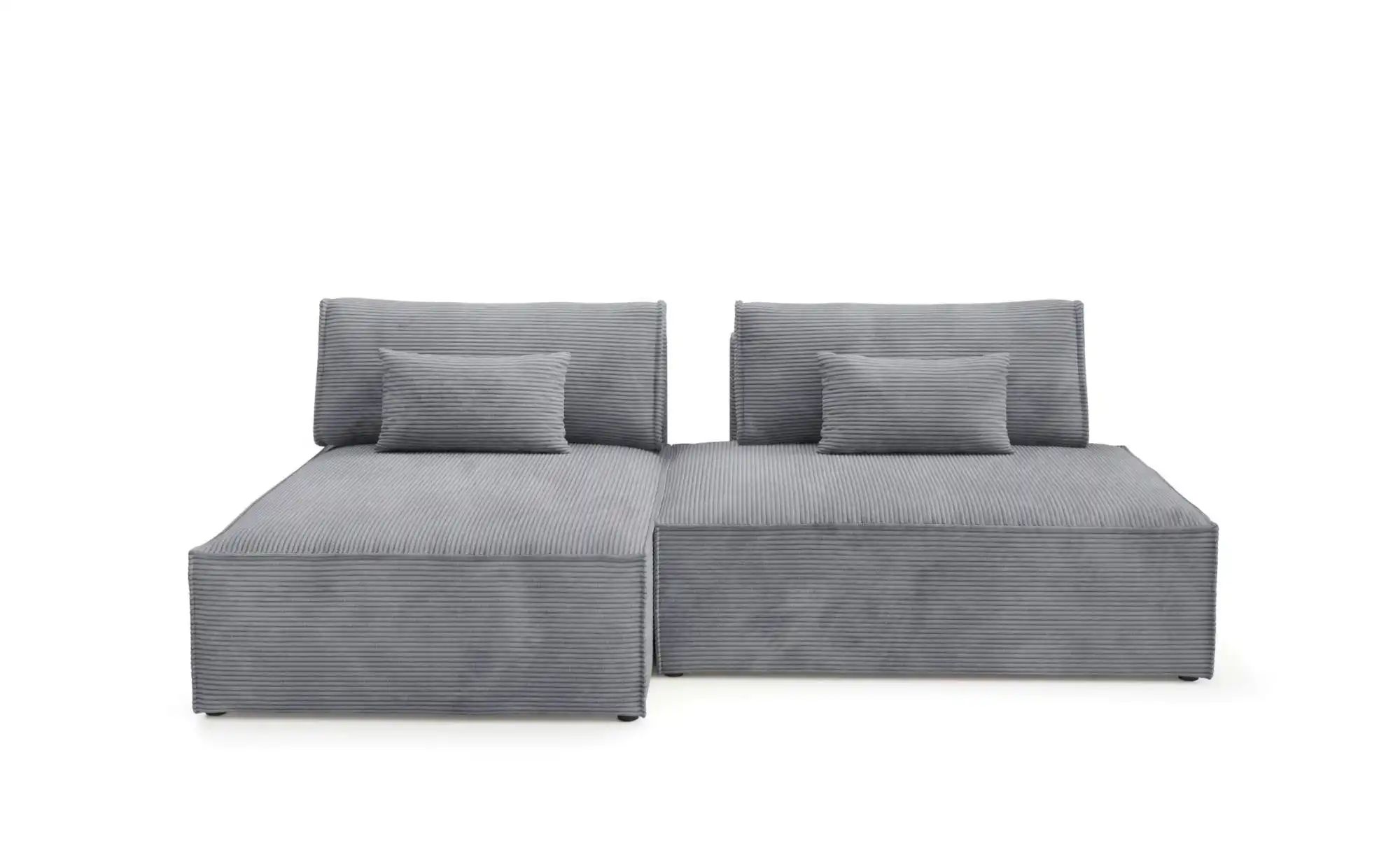Ecksofa modular Lucca ¦ grau ¦ Maße (cm): B: 236 H: 82 Polstermöbel > Sofas günstig online kaufen