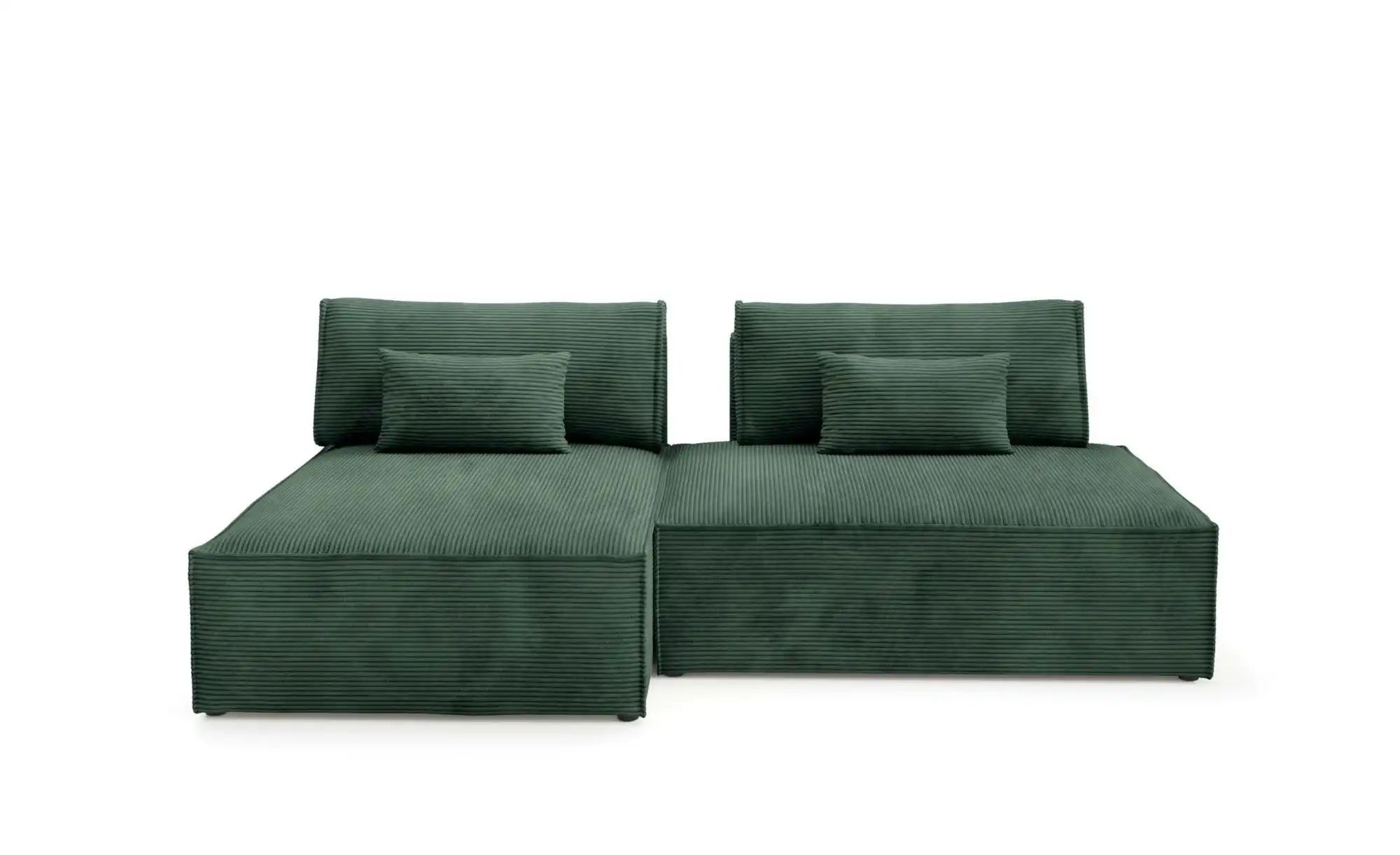 Ecksofa modular Lucca ¦ grün ¦ Maße (cm): B: 236 H: 82 Polstermöbel > Sofas günstig online kaufen