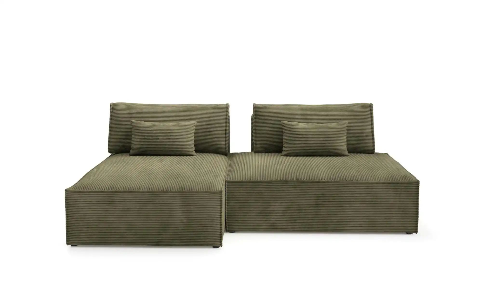 Ecksofa modular Lucca ¦ grün ¦ Maße (cm): B: 236 H: 82 Polstermöbel > Sofas günstig online kaufen