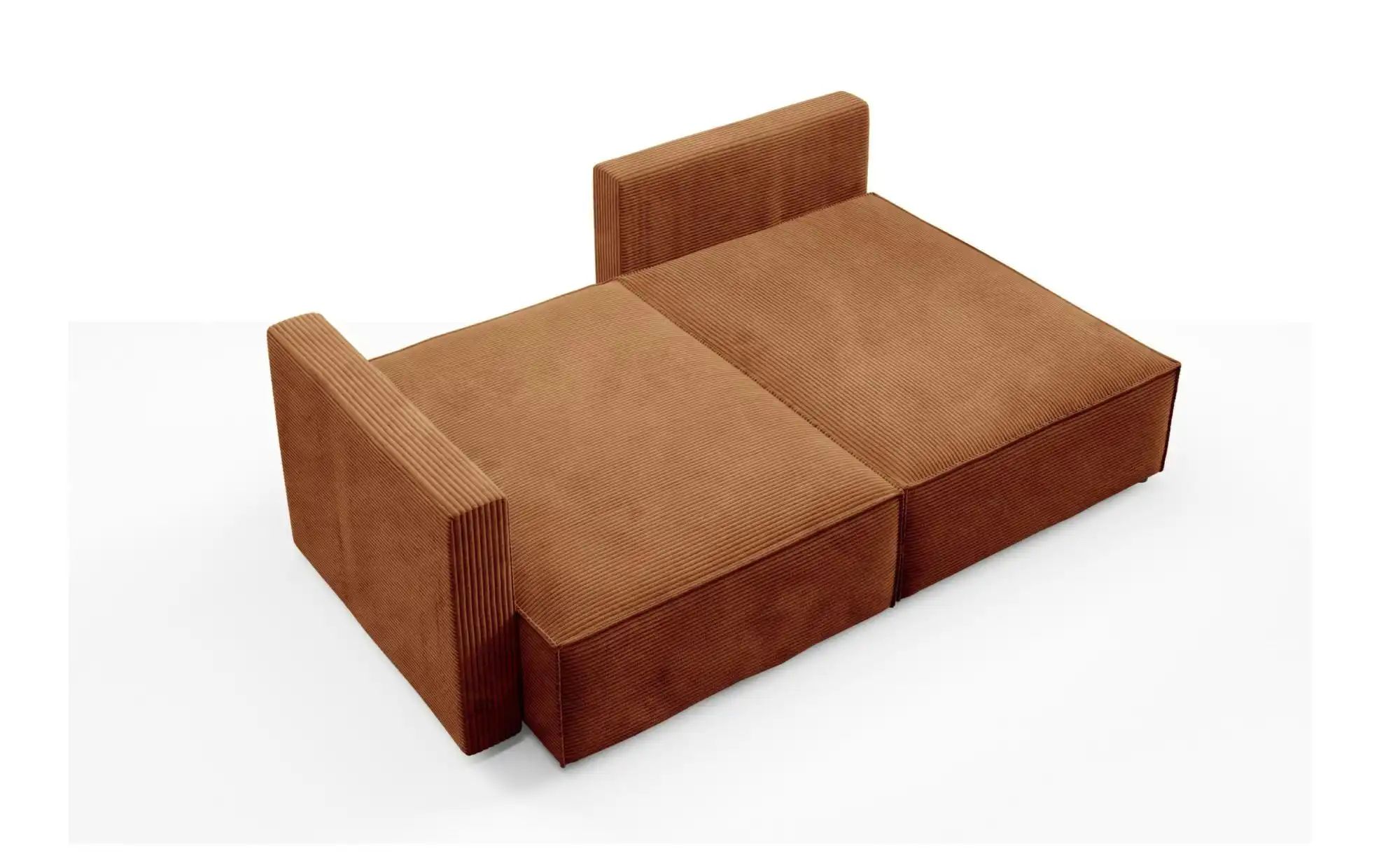 Ecksofa modular Lucca ¦ kupfer ¦ Maße (cm): B: 236 H: 82 Polstermöbel > Sof günstig online kaufen