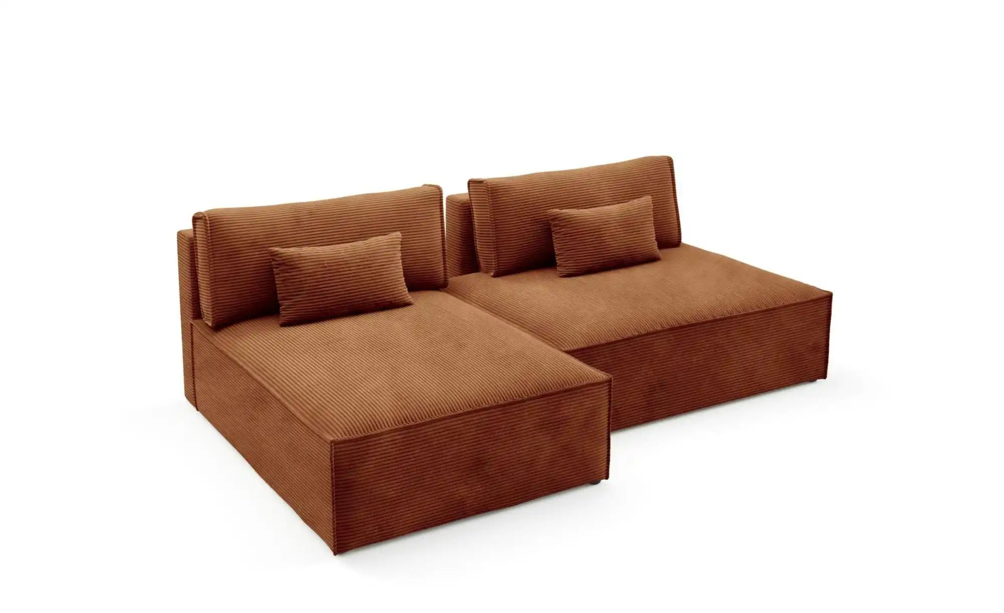 Thumbnail - Ecksofa modular Lucca ¦ kupfer ¦ Maße (cm): B: 236 H: 82 Polstermöbel > Sofas > Ecksofas - Höffner