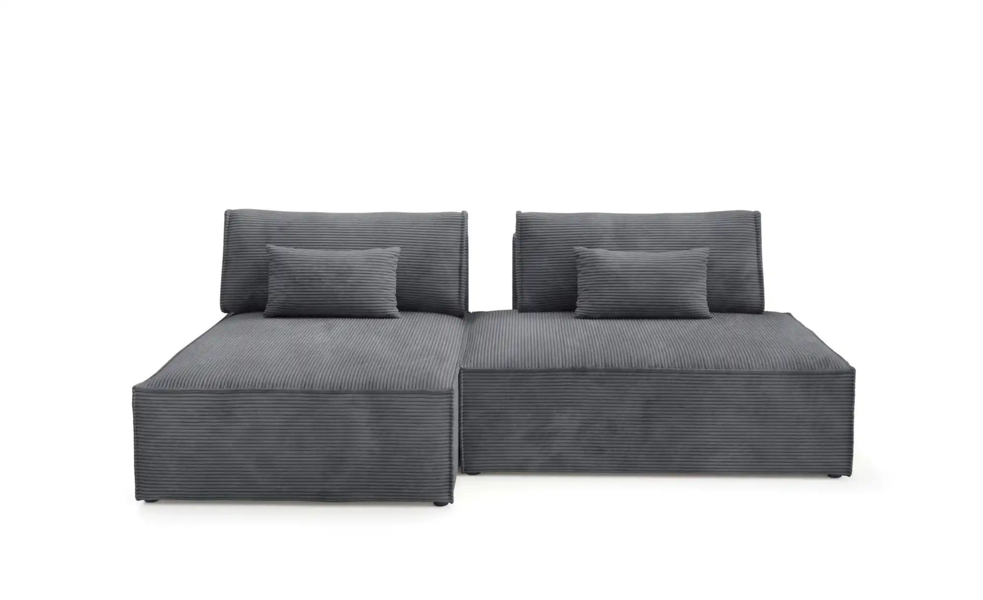 Ecksofa modular Lucca ¦ grau ¦ Maße (cm): B: 236 H: 82 Polstermöbel > Sofas günstig online kaufen