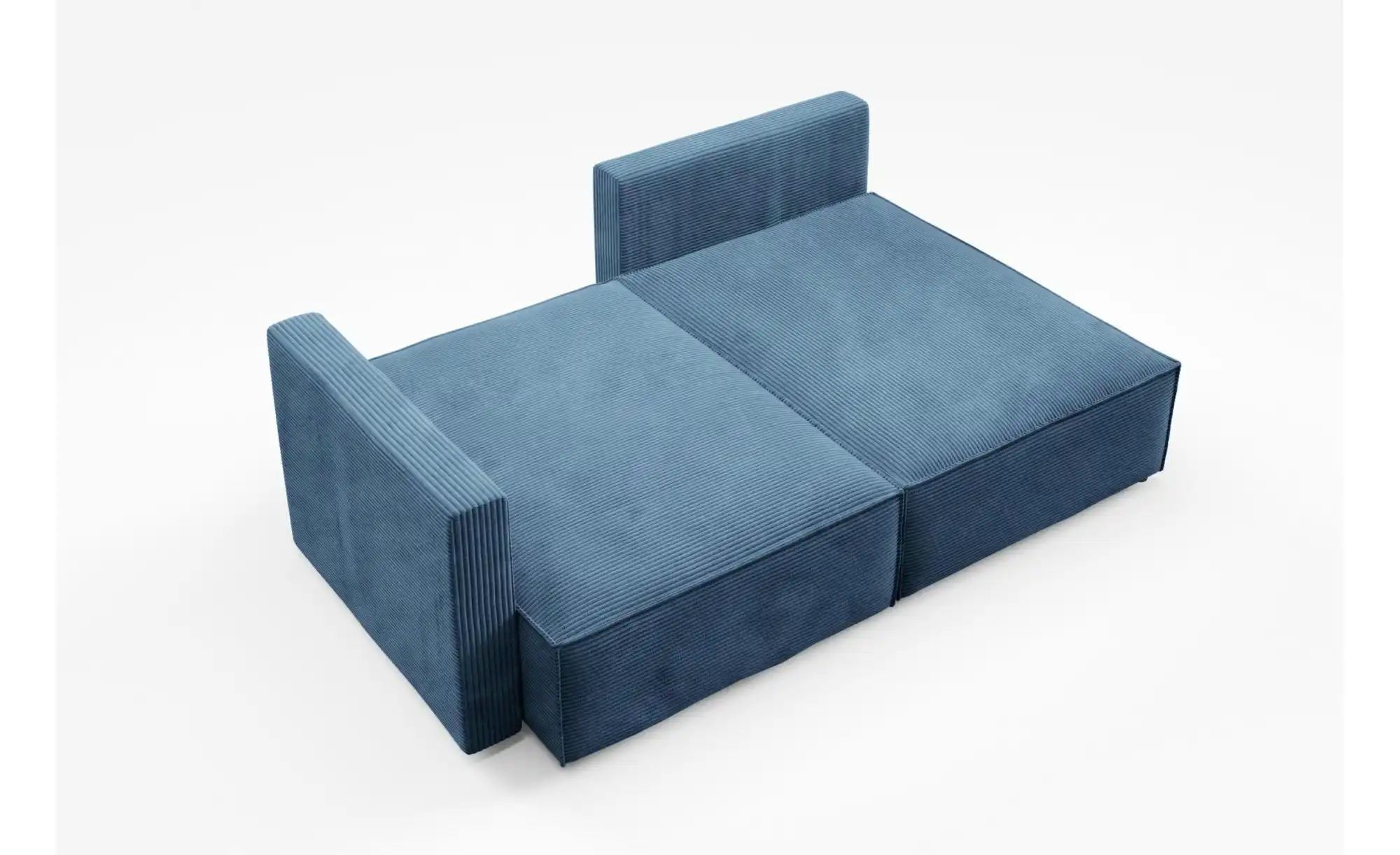 Thumbnail - Ecksofa modular Lucca ¦ blau ¦ Maße (cm): B: 236 H: 82 Polstermöbel > Sofas > Ecksofas - Höffner