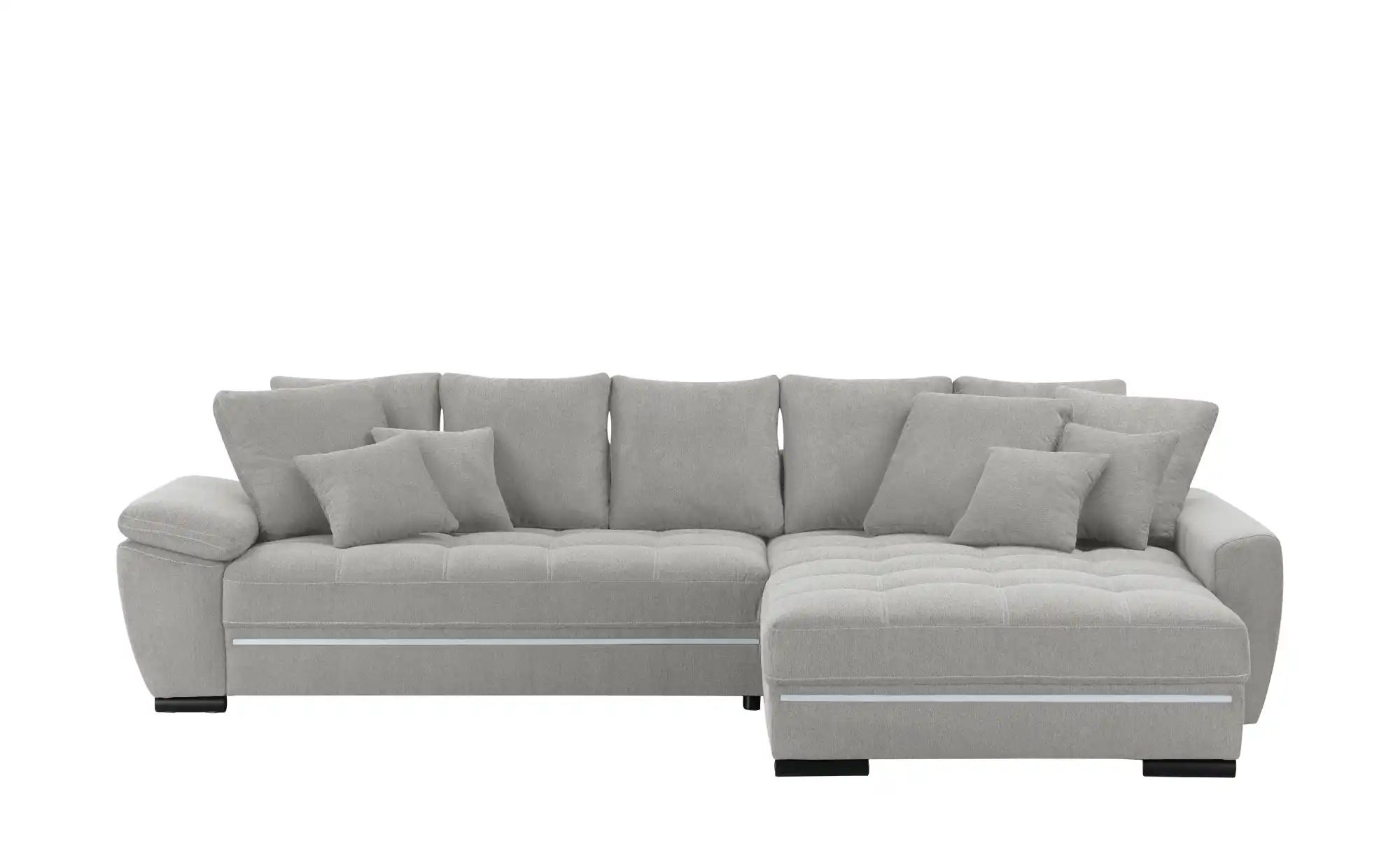 bobb Ecksofa  Fancy-LED ¦ grau ¦ Maße (cm): B: 323 H: 92 T: 222.0 Polstermö günstig online kaufen