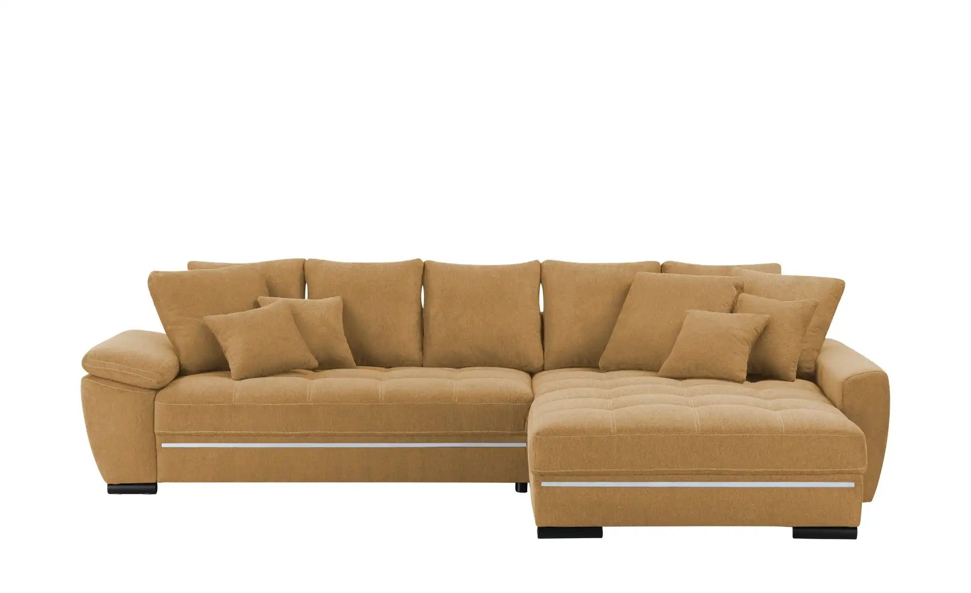 bobb Ecksofa  Fancy-LED ¦ gelb ¦ Maße (cm): B: 323 H: 92 T: 222.0 Polstermö günstig online kaufen