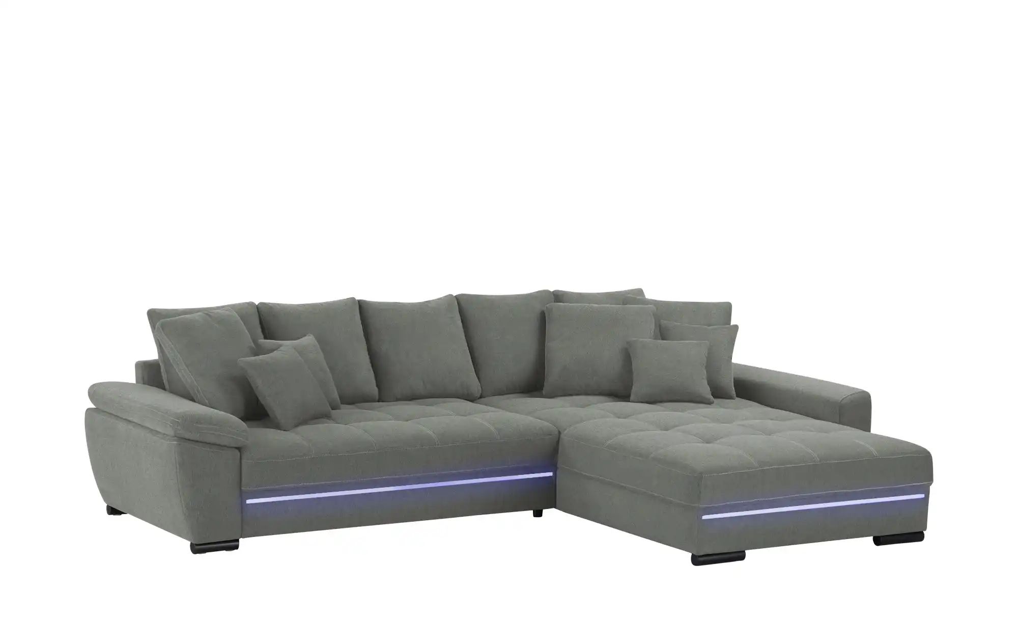 bobb Ecksofa  Fancy-LED ¦ grau ¦ Maße (cm): B: 323 H: 92 T: 222.0 Polstermö günstig online kaufen