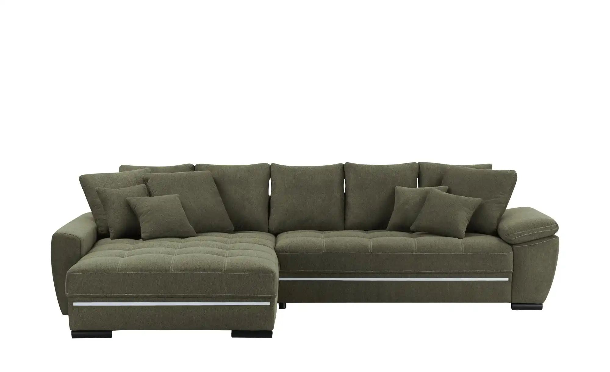 bobb Ecksofa  Fancy-LED ¦ grün ¦ Maße (cm): B: 323 H: 92 T: 222.0 Polstermö günstig online kaufen