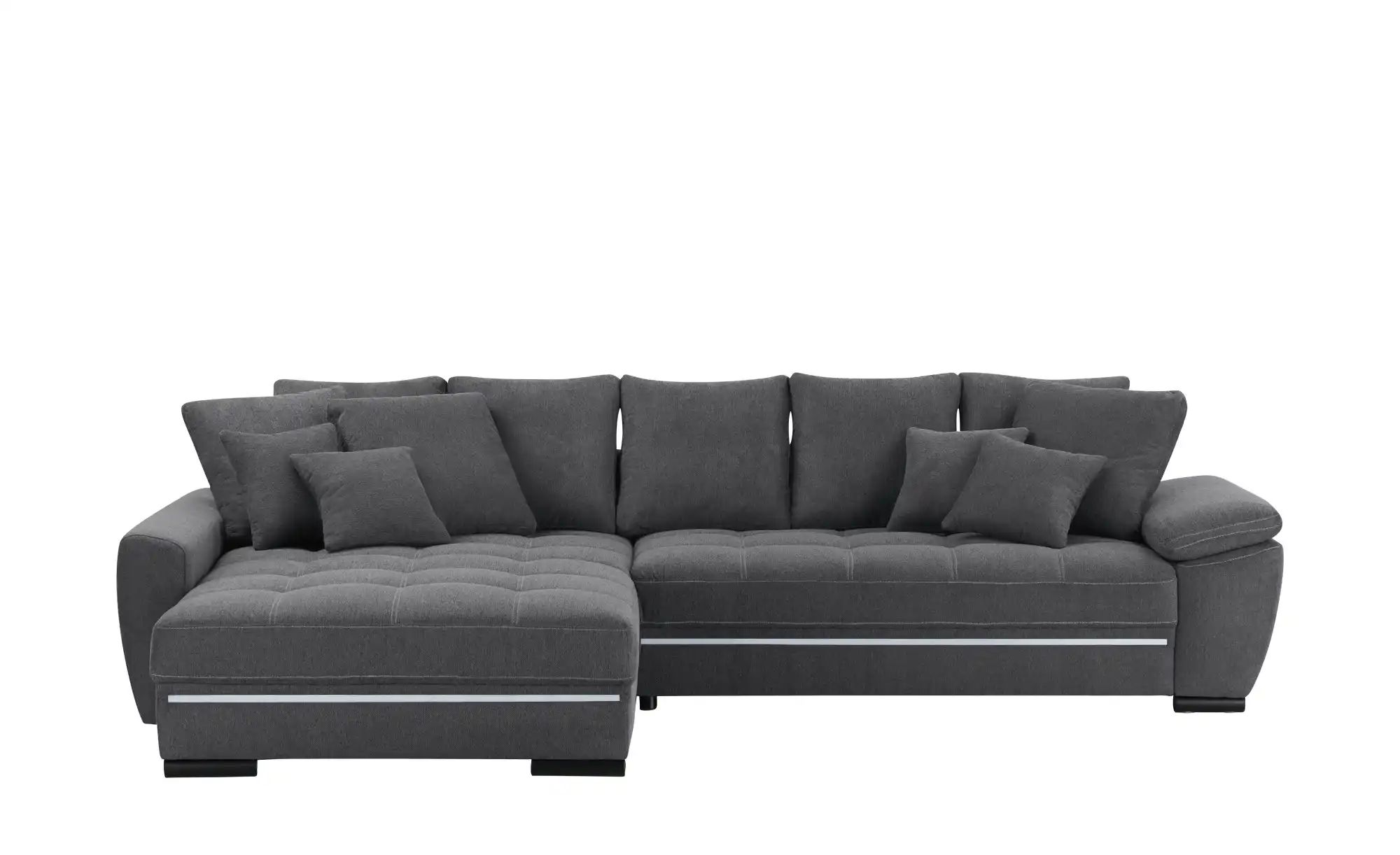 bobb Ecksofa  Fancy-LED ¦ grau ¦ Maße (cm): B: 323 H: 92 T: 222.0 Polstermö günstig online kaufen