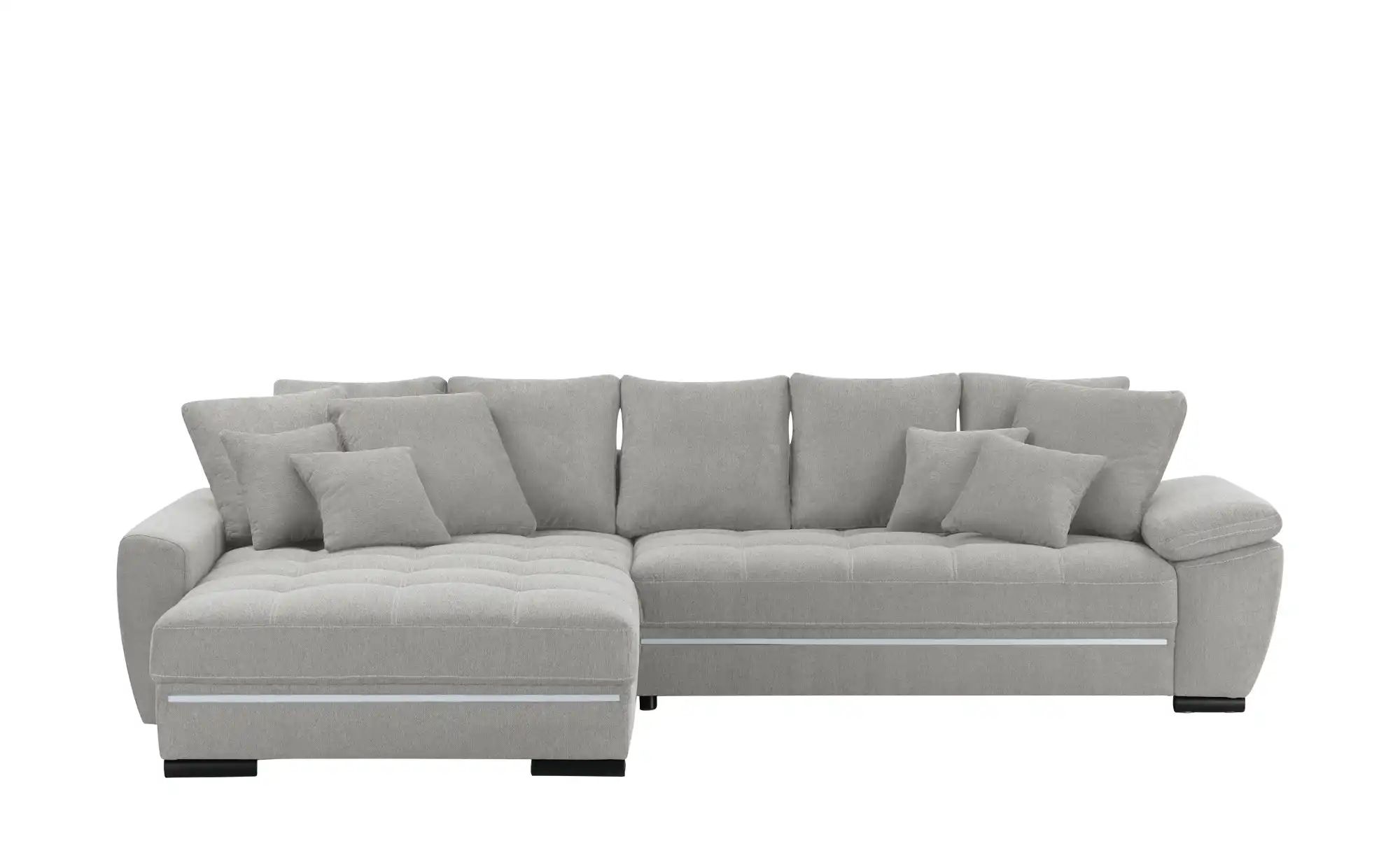 bobb Ecksofa  Fancy-LED ¦ grau ¦ Maße (cm): B: 323 H: 92 T: 222.0 Polstermö günstig online kaufen