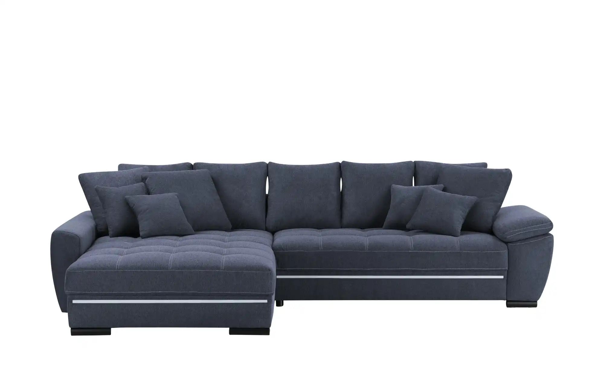bobb Ecksofa  Fancy-LED ¦ blau ¦ Maße (cm): B: 323 H: 92 T: 222.0 Polstermö günstig online kaufen