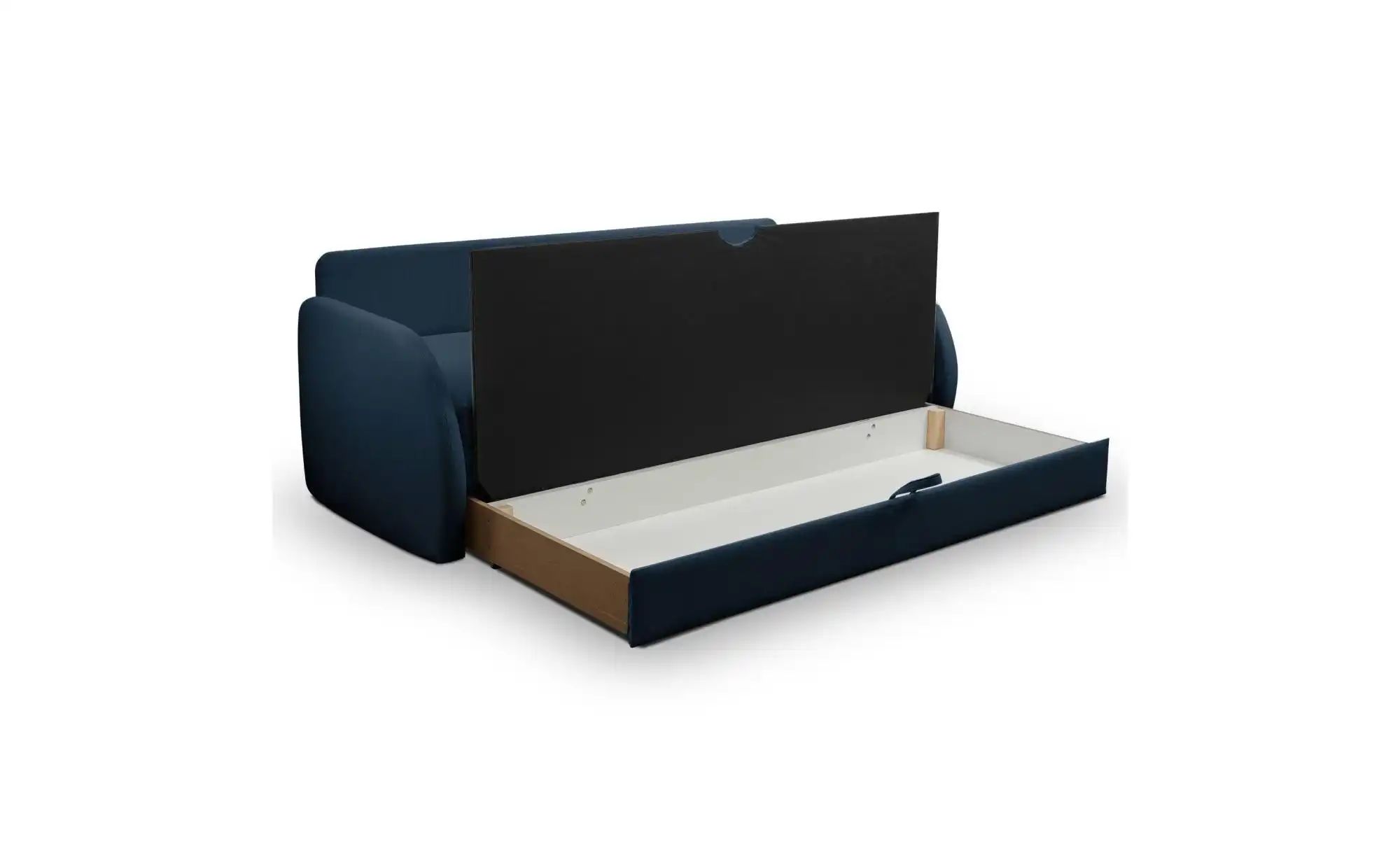Schlafsofa Diego   ¦ blau ¦ Maße (cm): B: 221 H: 90 Polstermöbel > Sofas > günstig online kaufen