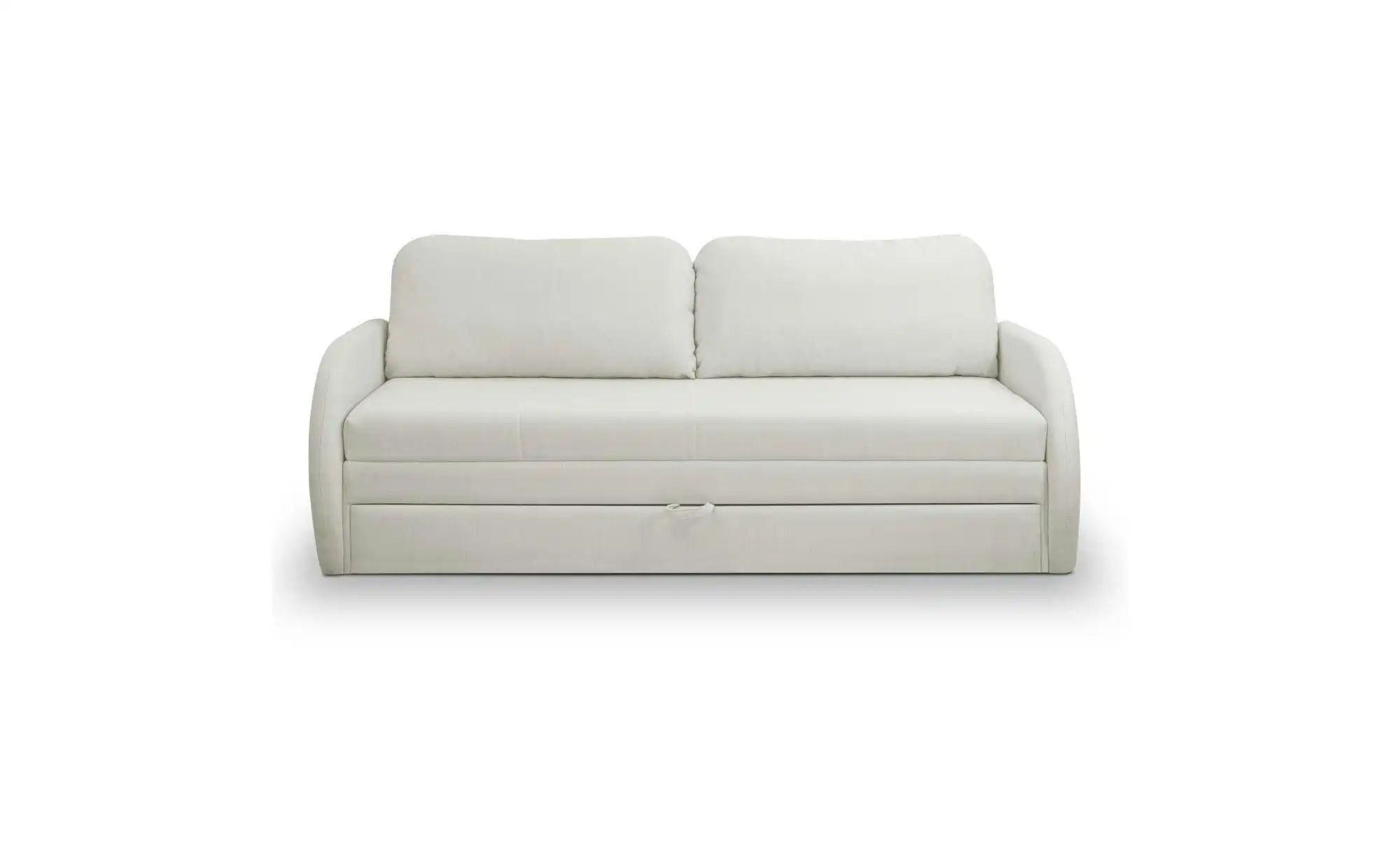 Schlafsofa Diego   ¦ creme ¦ Maße (cm): B: 221 H: 90 Polstermöbel > Sofas > günstig online kaufen