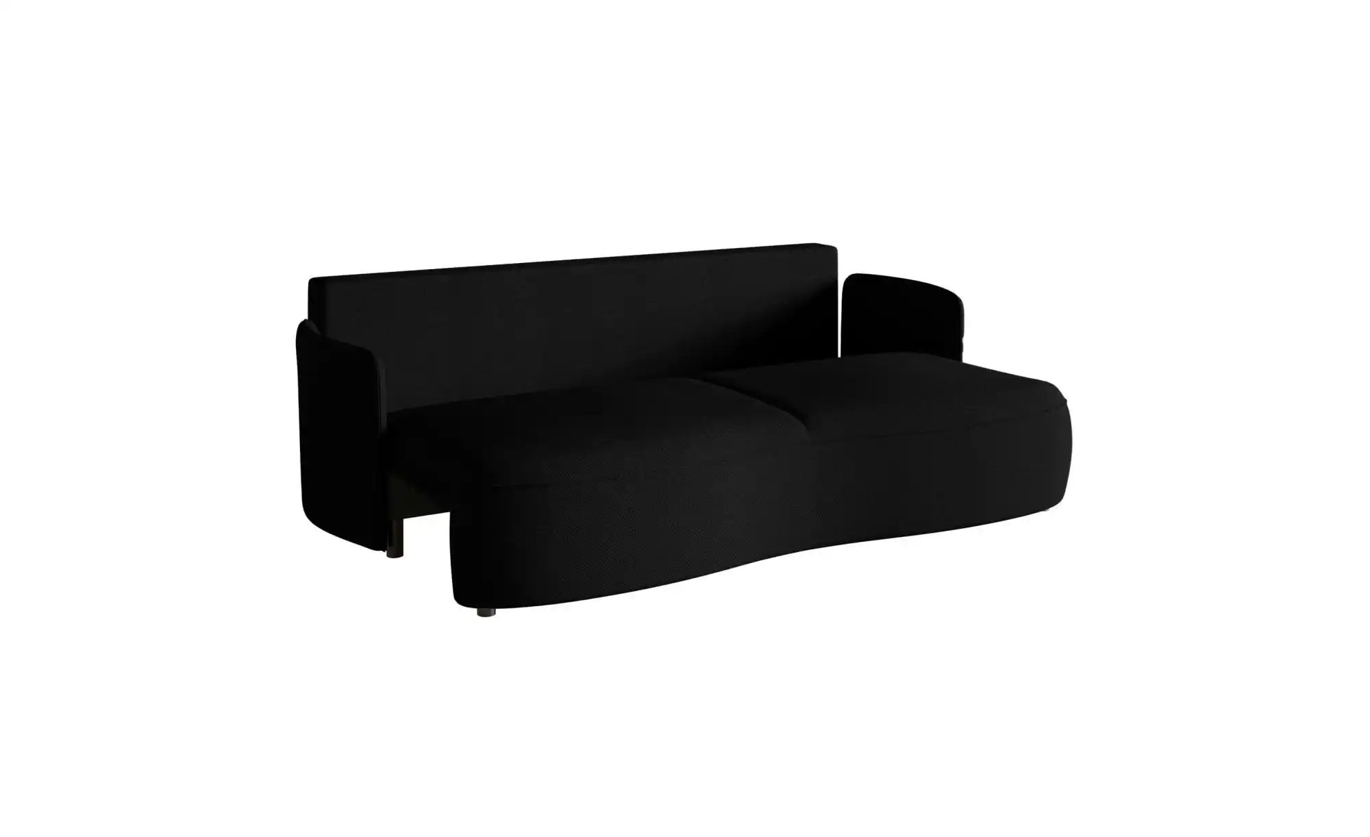Schlafsofa Raviolo   ¦ schwarz ¦ Maße (cm): B: 230 H: 95 Polstermöbel > Sof günstig online kaufen
