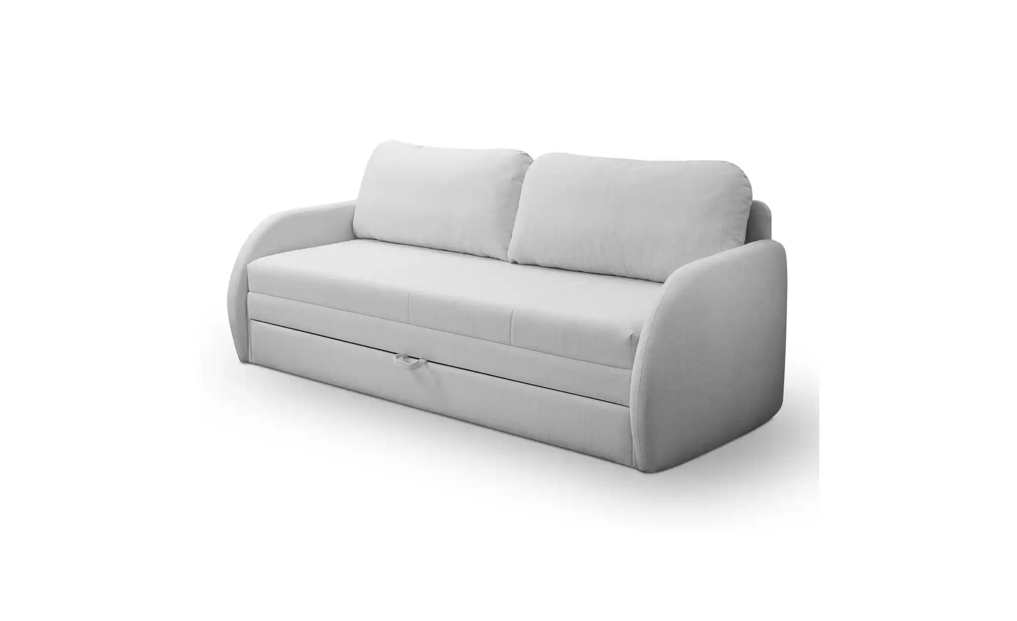 Thumbnail - Einzelsofa mit Schlaffunktion Diego ¦ grau ¦ Maße (cm): B: 221 H: 90 Polstermöbel > Sofas > 3-Sitzer - Höffner
