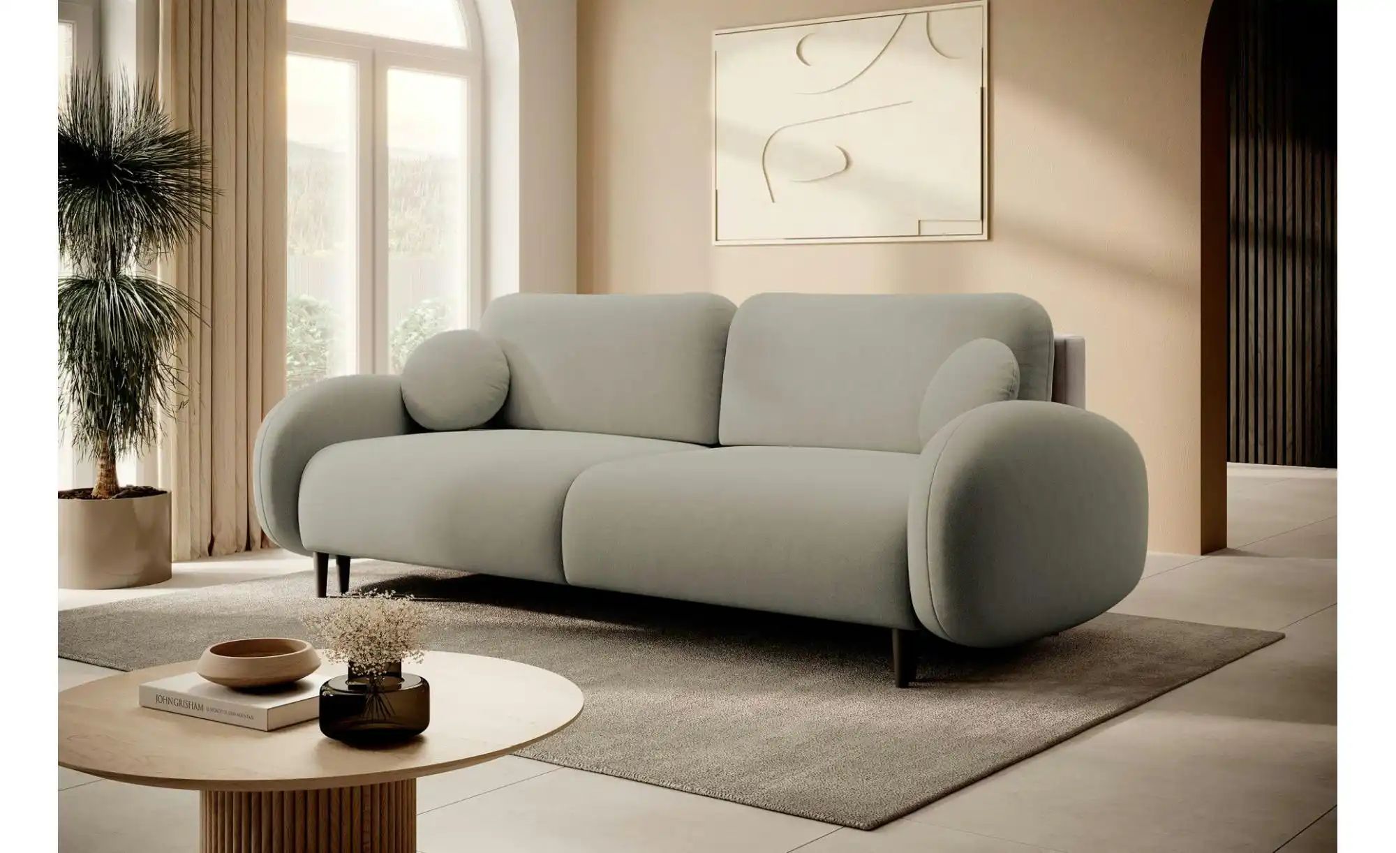 Thumbnail - Selsey Einzelsofa mit Schlaffunktion Barfa ¦ beige ¦ Maße (cm): B: 232 H: 95 Polstermöbel > Sofas > 3-Sitzer - Höffner