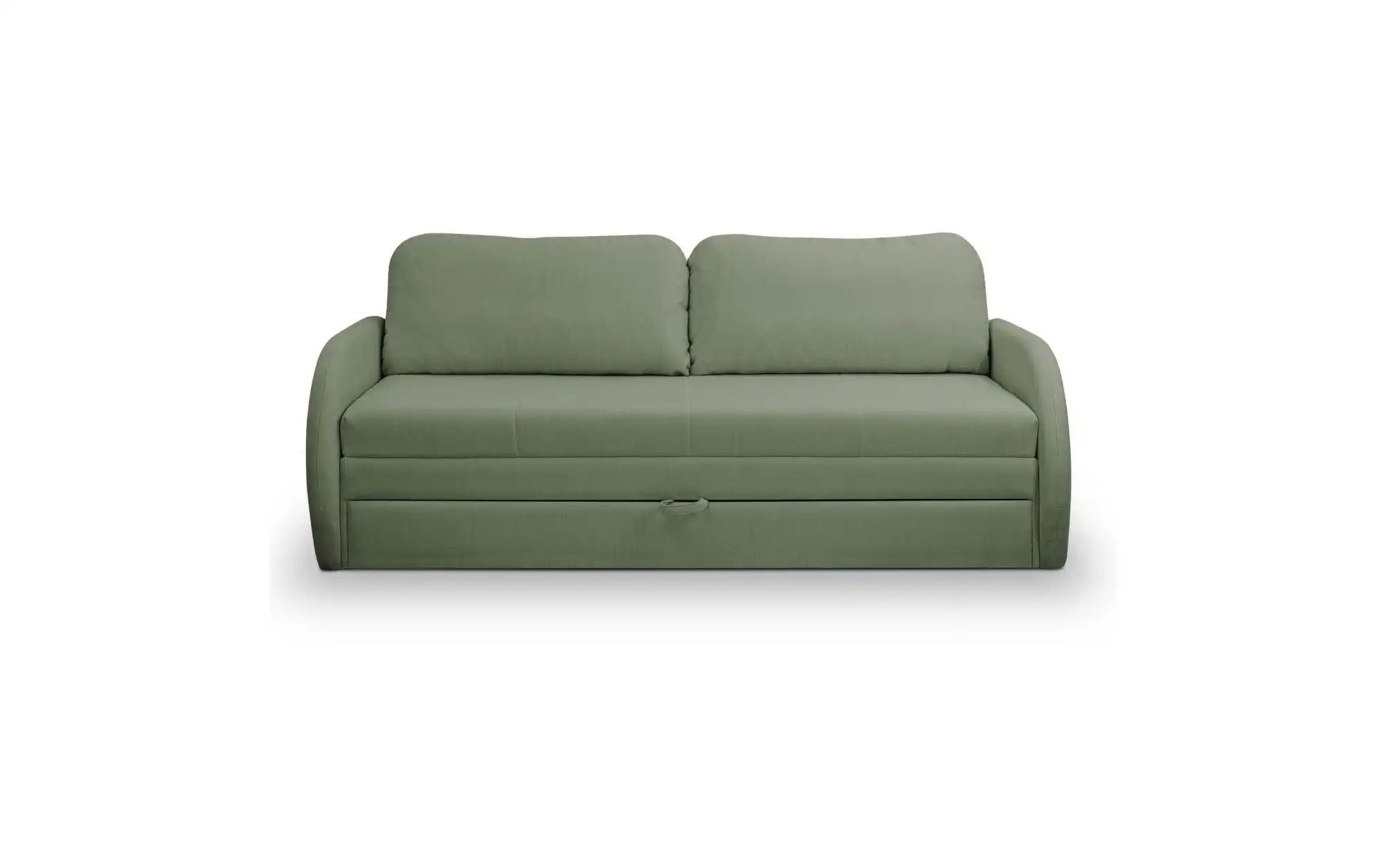Schlafsofa Diego   ¦ grün ¦ Maße (cm): B: 221 H: 90 Polstermöbel > Sofas > günstig online kaufen