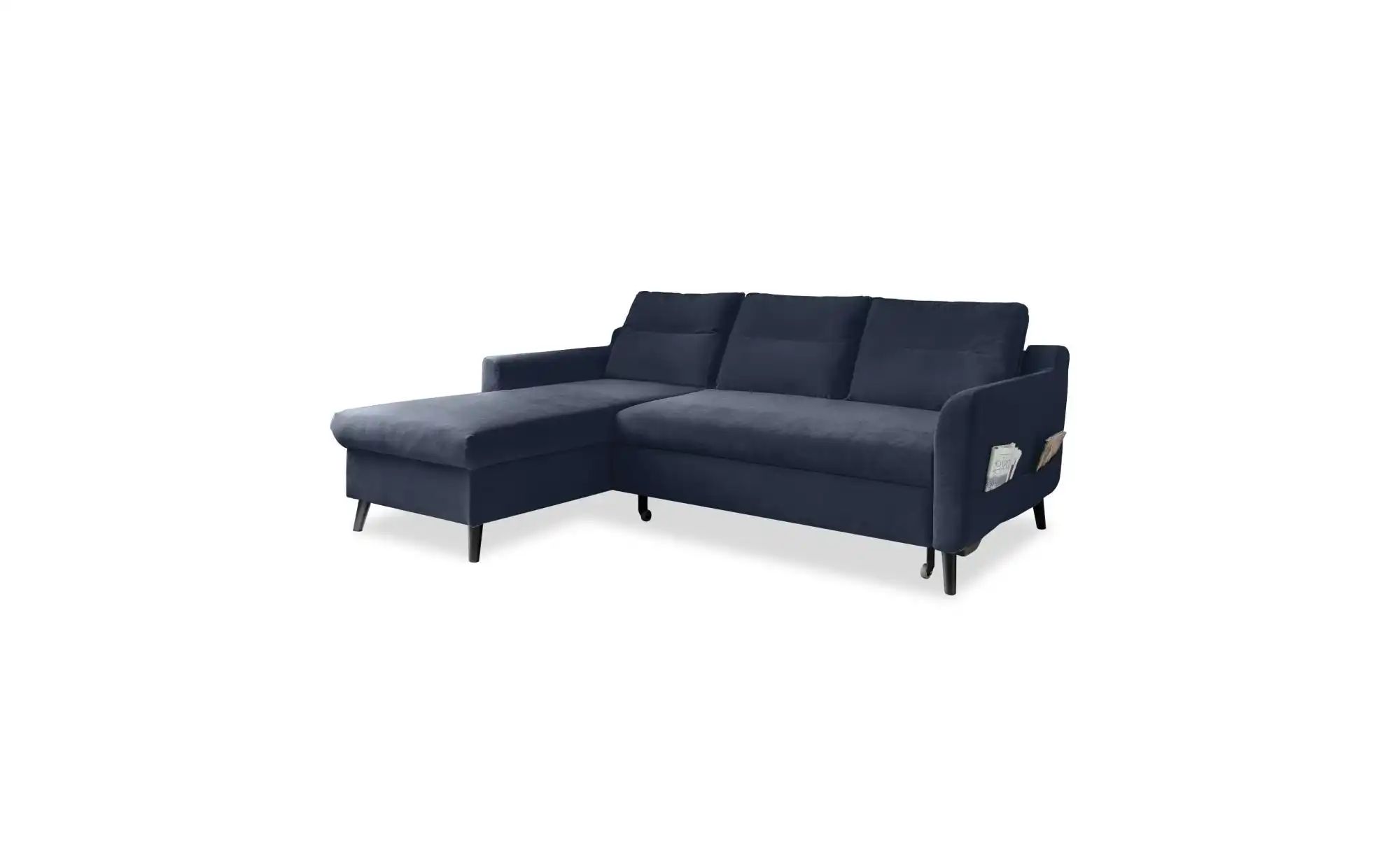 Miuform Ecksofa mit Schlaffunktion Stylish Stan ¦ blau ¦ Maße (cm): B: 224 günstig online kaufen