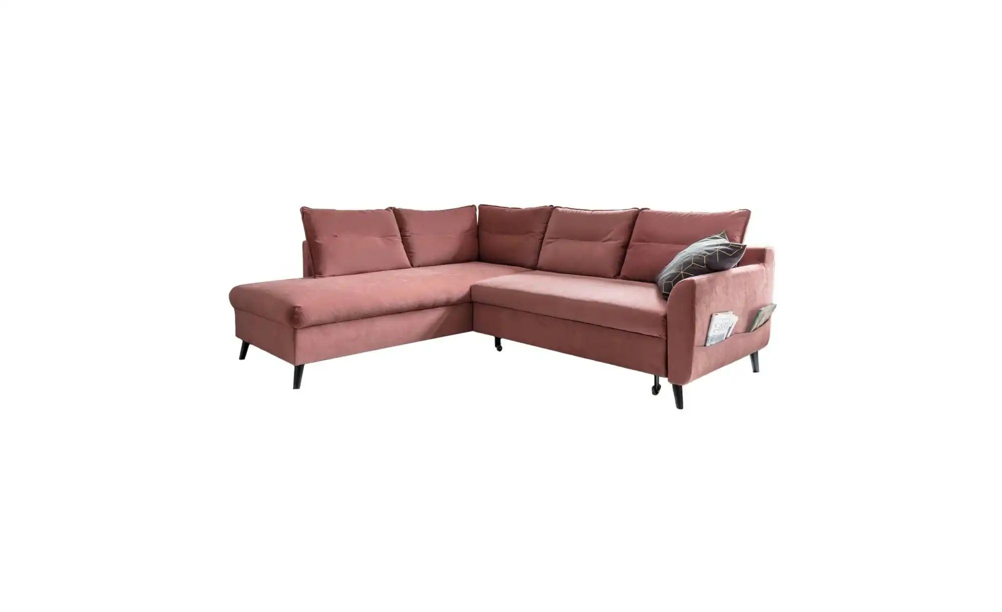 Miuform Ecksofa mit Schlaffunktion Stylish Stan ¦ rosa/pink ¦ Maße (cm): B: günstig online kaufen