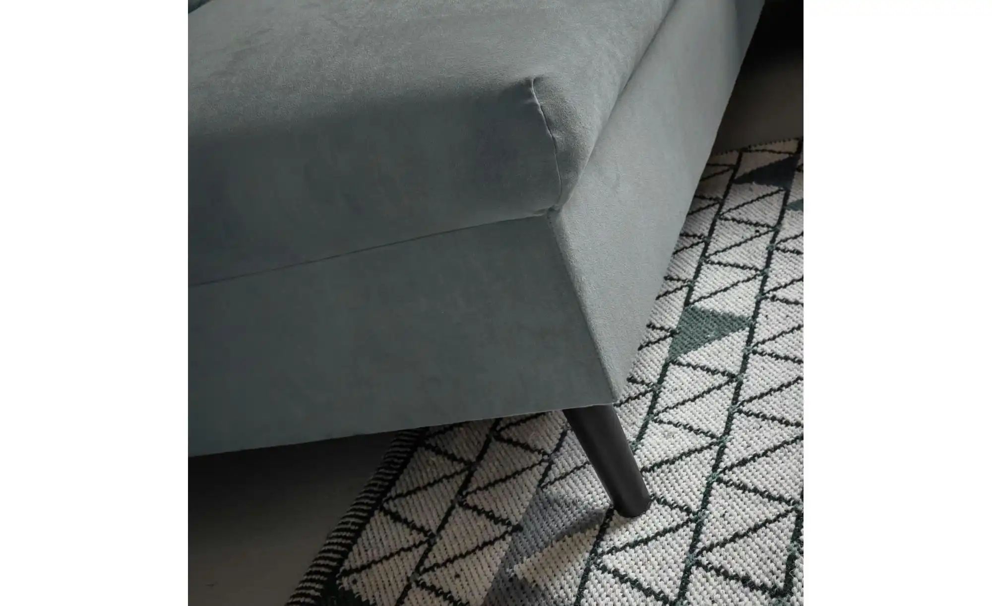 Thumbnail - Miuform Ecksofa mit Schlaffunktion Stylish Stan ¦ blau ¦ Maße (cm): B: 224 H: 90 Polstermöbel > Sofas > Ecksofas - Höffn...