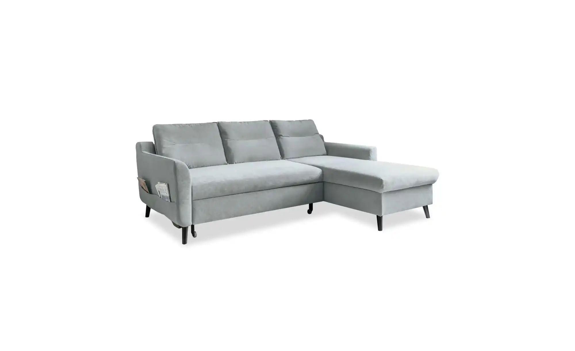 Miuform Ecksofa mit Schlaffunktion Stylish Stan ¦ blau ¦ Maße (cm): B: 224 günstig online kaufen