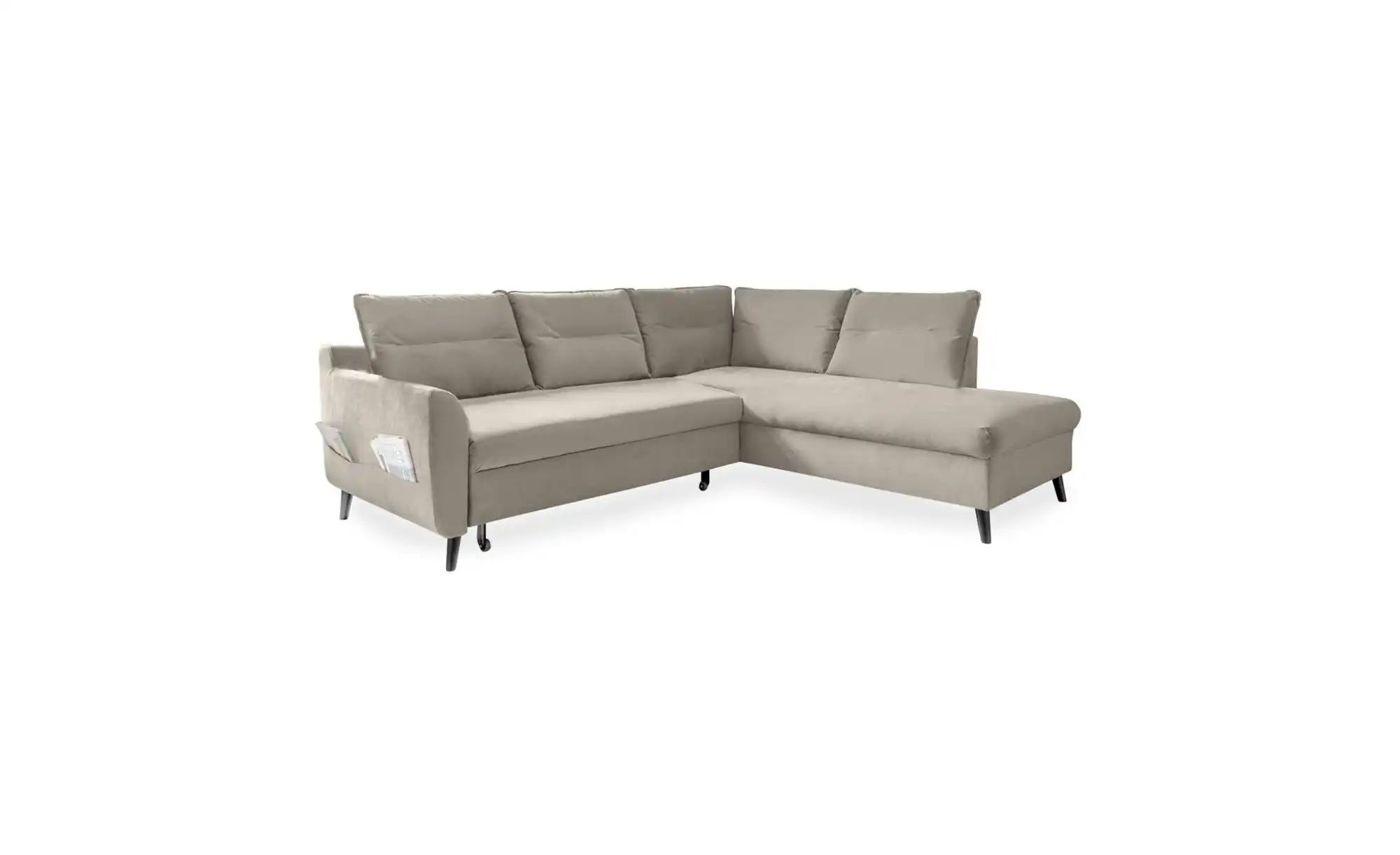 Miuform Ecksofa mit Schlaffunktion Stylish Stan ¦ beige ¦ Maße (cm): B: 228 günstig online kaufen
