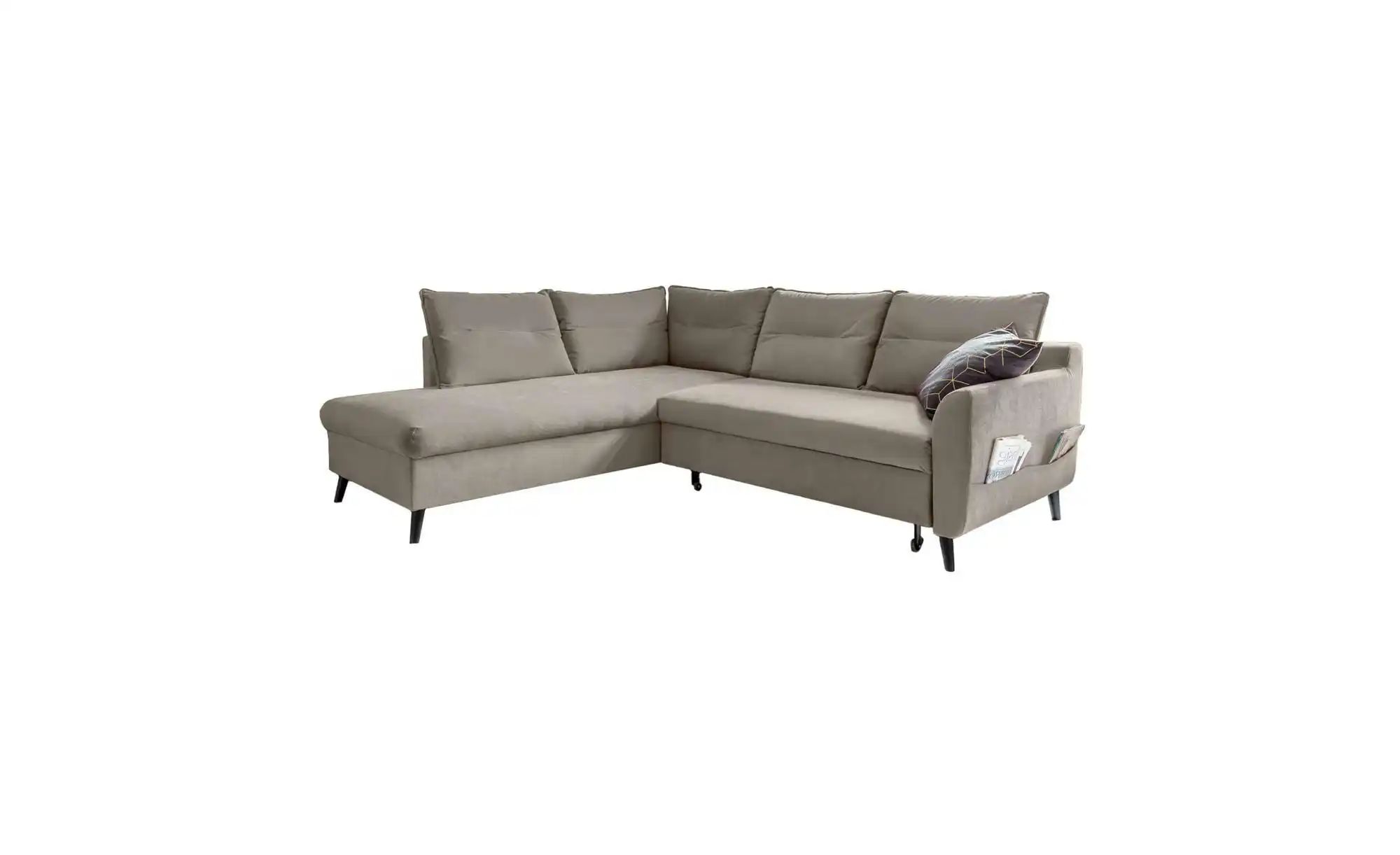Miuform Ecksofa mit Schlaffunktion Stylish Stan ¦ beige ¦ Maße (cm): B: 228 günstig online kaufen