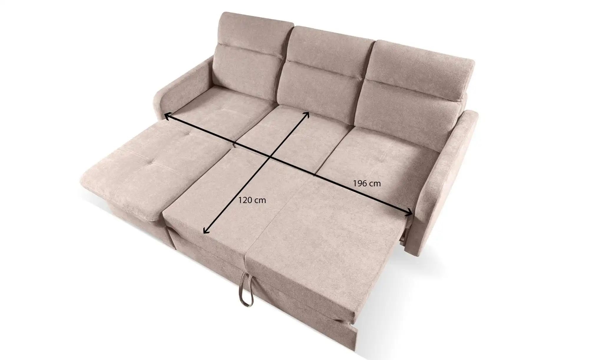 Ecksofa   ¦ grau ¦ Maße (cm): B: 215 H: 84 Polstermöbel > Sofas > Ecksofas günstig online kaufen