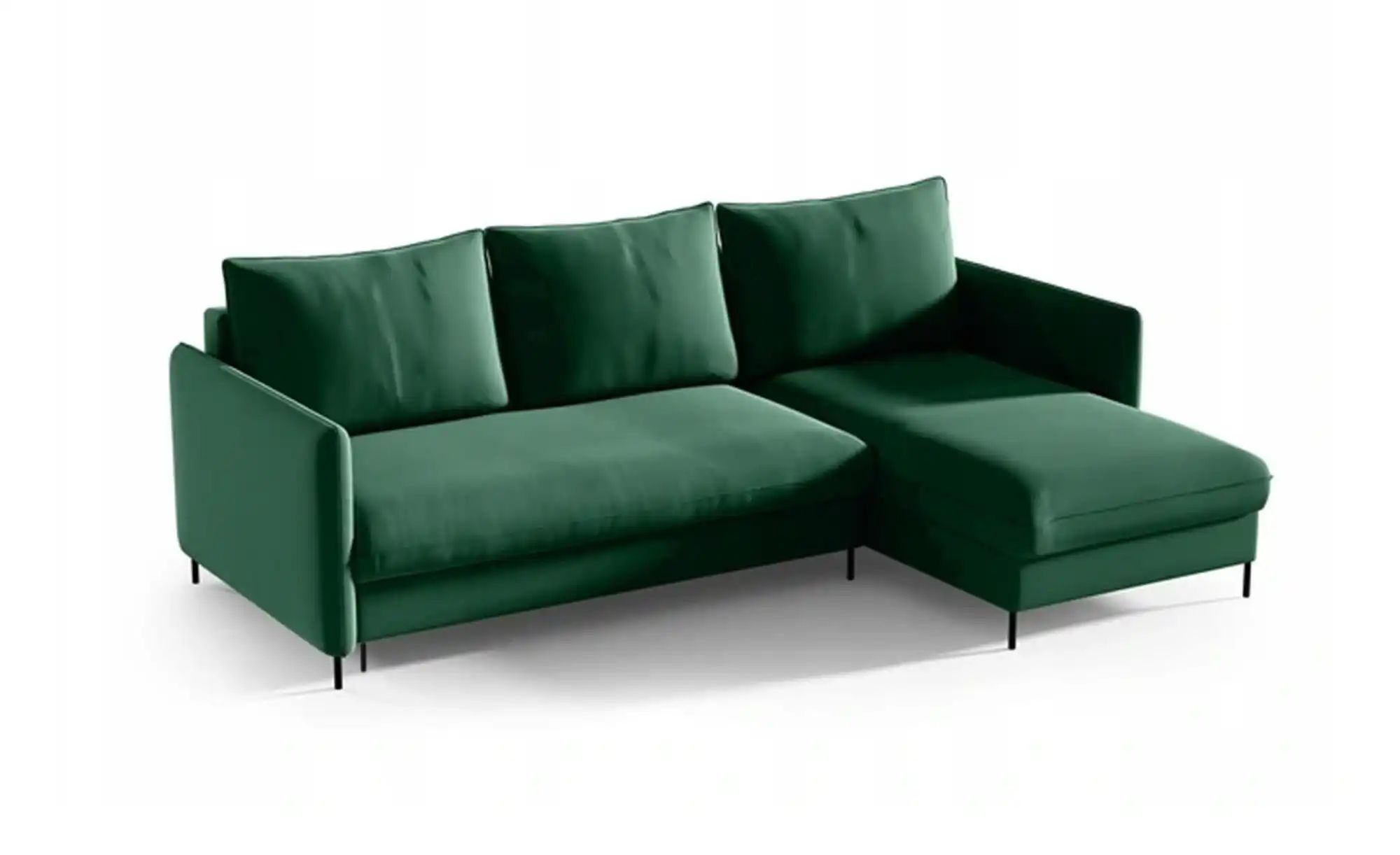 Thumbnail - Ecksofa  Bellis ¦ grün ¦ Maße (cm): B: 216 H: 95 Polstermöbel > Sofas > Ecksofas - Höffner