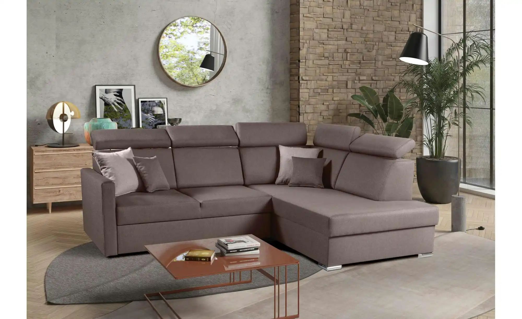 Ecksofa   ¦ braun ¦ Maße (cm): B: 238 H: 97 Polstermöbel > Sofas > Ecksofas günstig online kaufen