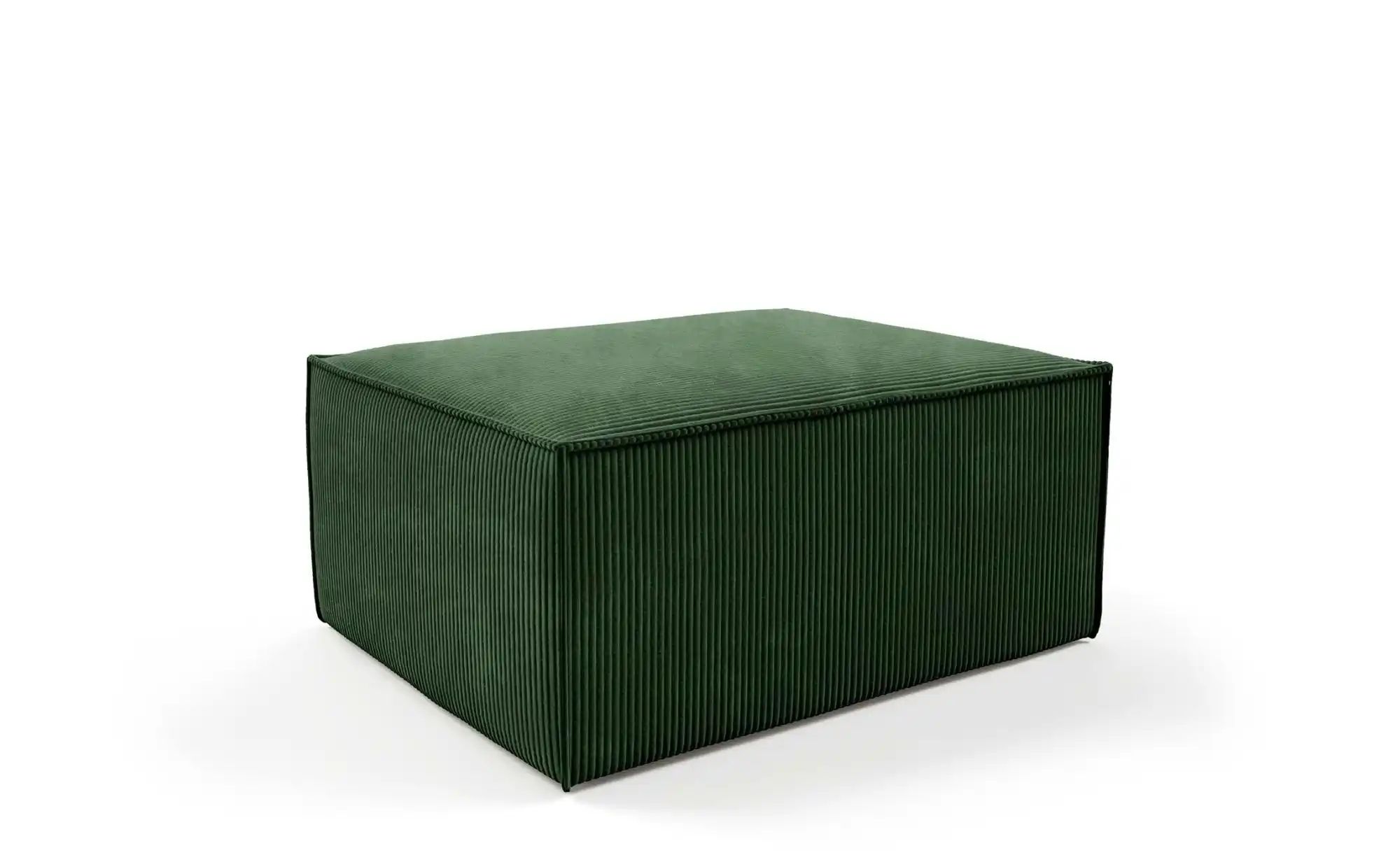 Ecksofa mit Pouf Orto ¦ grün ¦ Maße (cm): B: 329 H: 93 Polstermöbel > Sofas günstig online kaufen