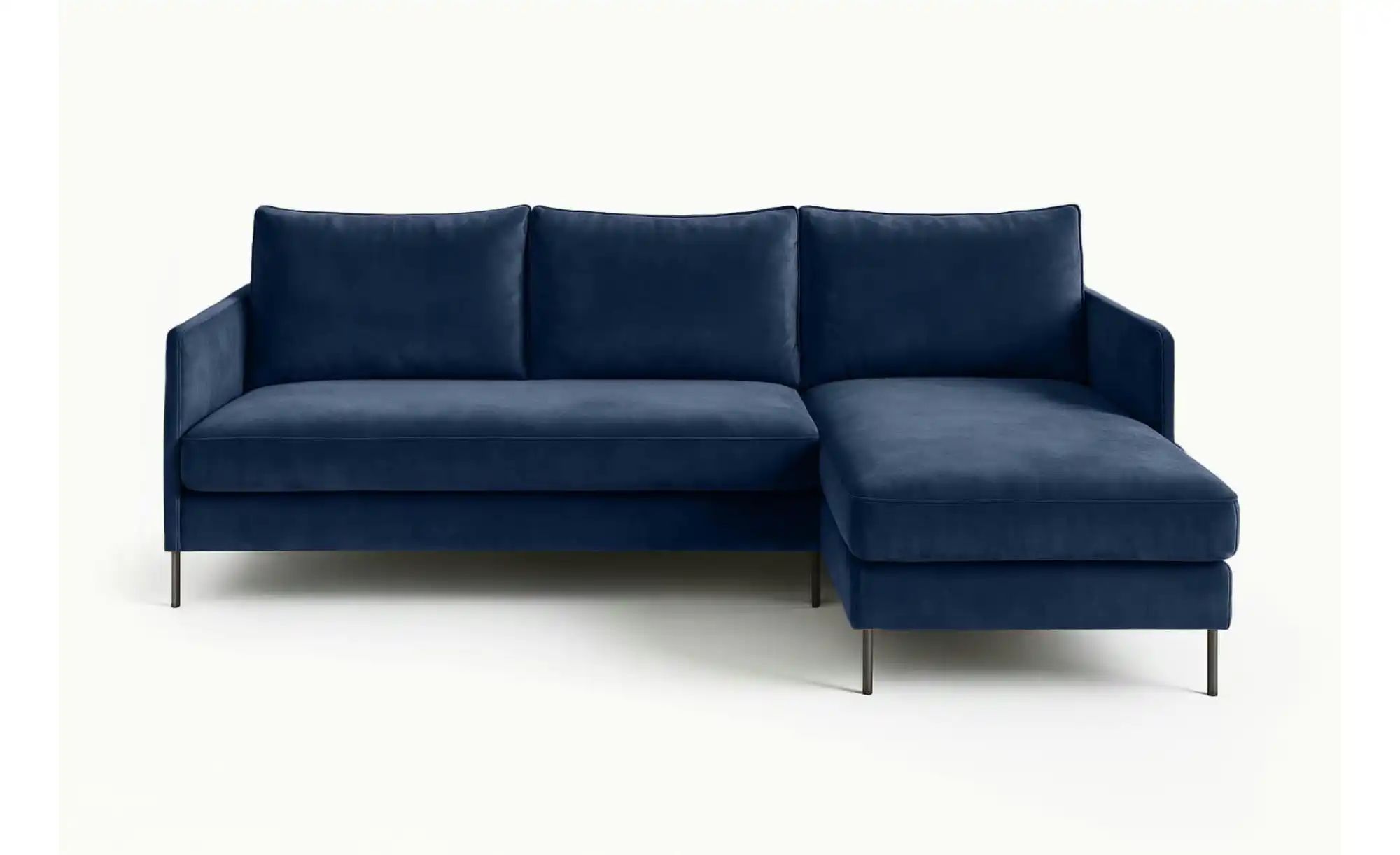 Ecksofa ¦ blau ¦ Maße (cm): B: 216 H: 95 Polstermöbel > Sofas > Ecksofas günstig online kaufen