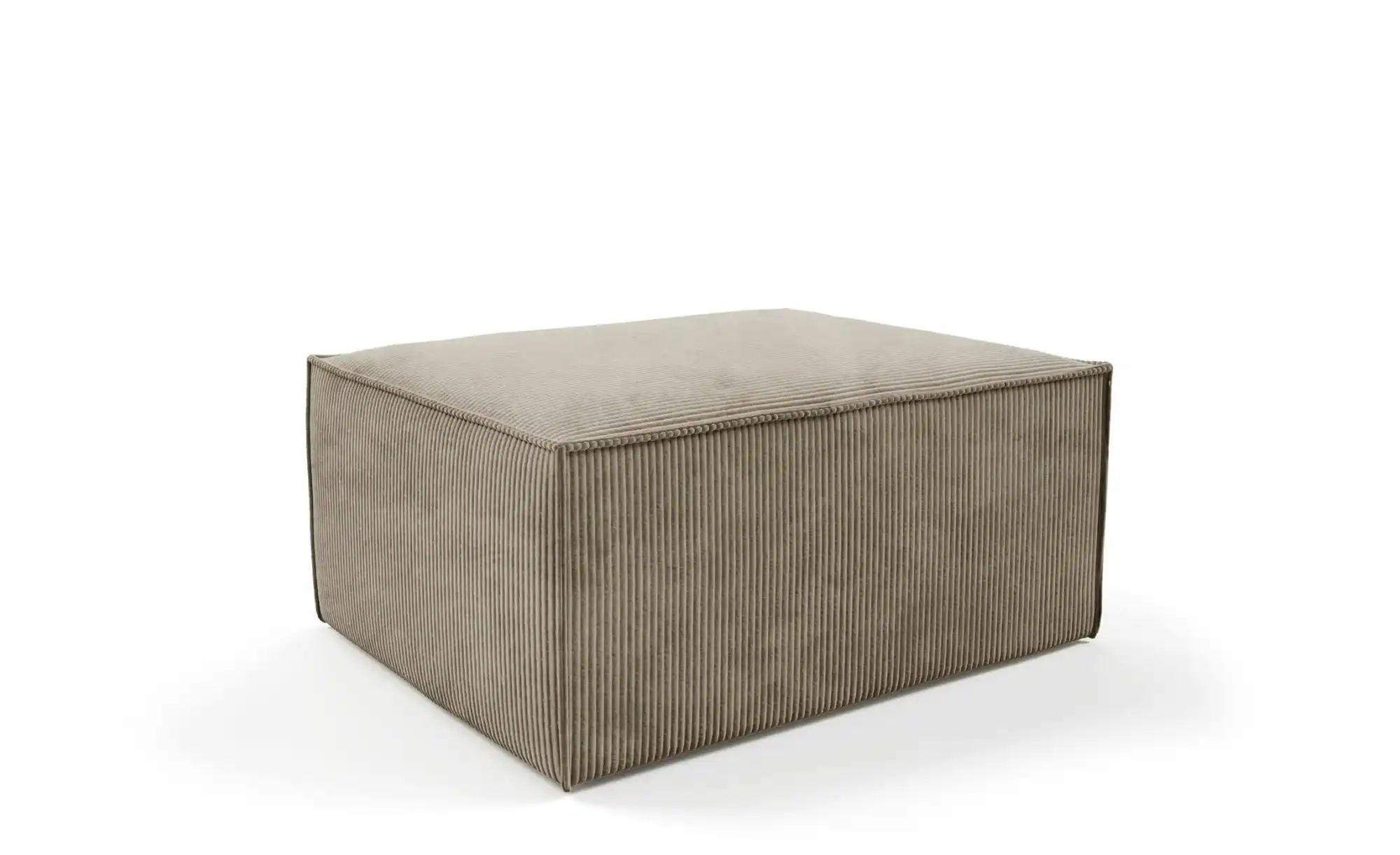 Thumbnail - Ecksofa mit Pouf Orto ¦ braun ¦ Maße (cm): B: 329 H: 93 Polstermöbel > Sofas > Ecksofas - Höffner