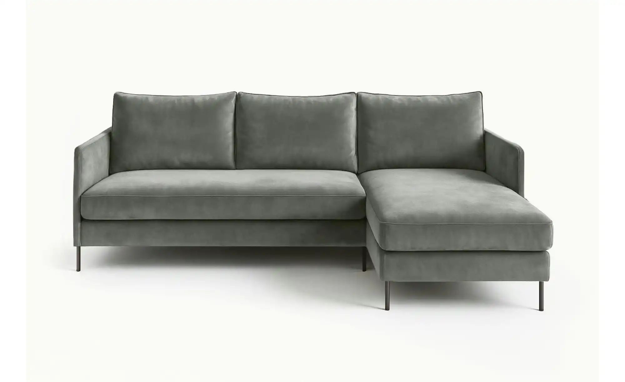 Ecksofa   ¦ grau ¦ Maße (cm): B: 216 H: 95 Polstermöbel > Sofas > Ecksofas günstig online kaufen