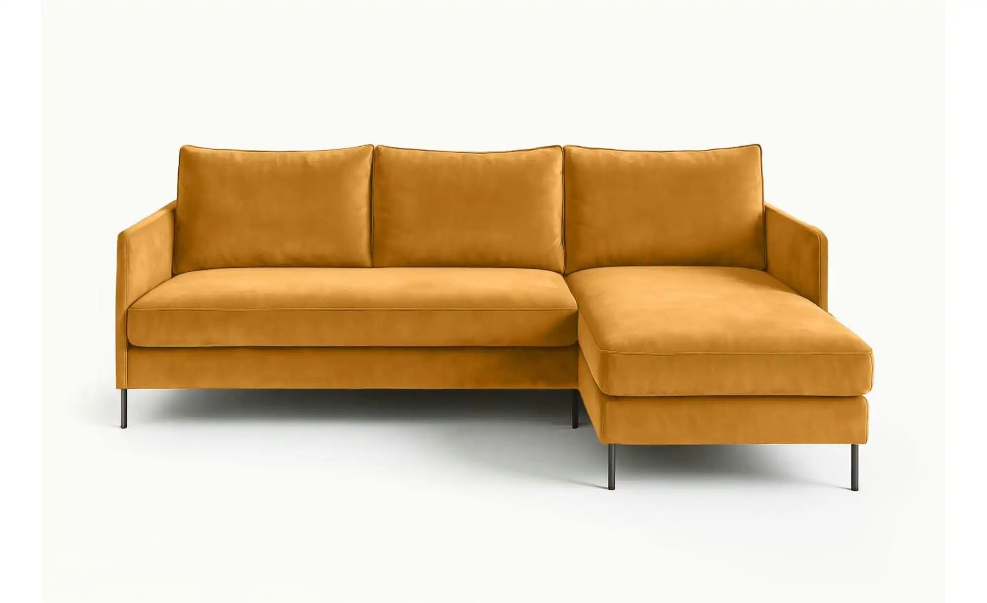 Ecksofa ¦ gelb ¦ Maße (cm): B: 216 H: 95 Polstermöbel > Sofas > Ecksofas günstig online kaufen