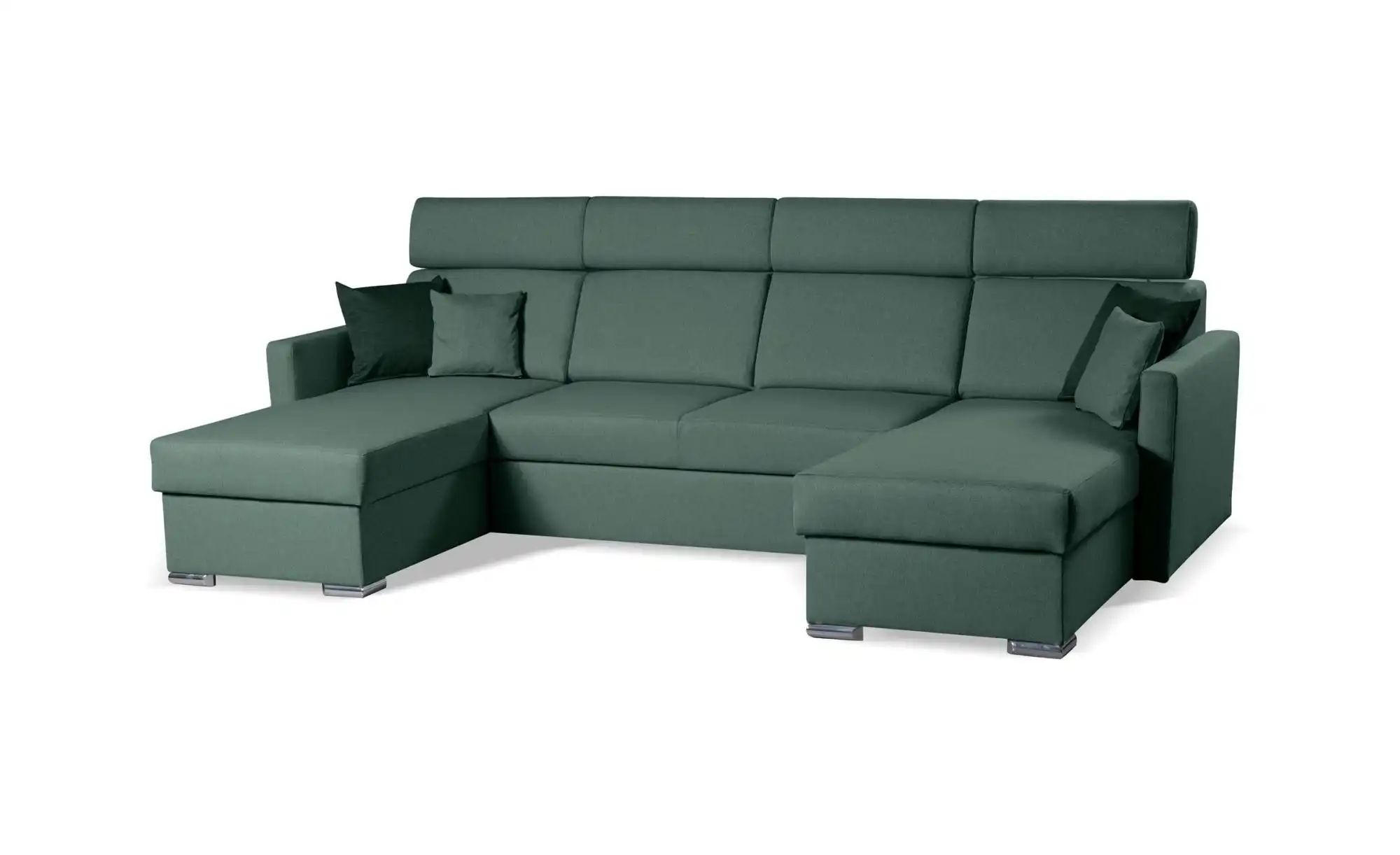 Wohnlandschaft   ¦ grün ¦ Maße (cm): B: 280 H: 97 Polstermöbel > Sofas > Sc günstig online kaufen