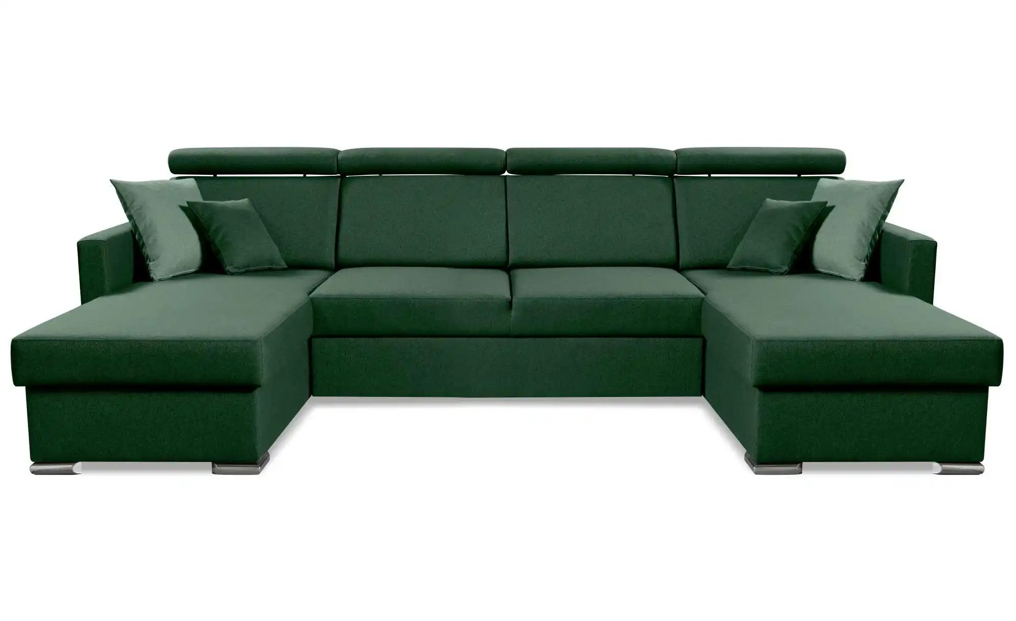 Wohnlandschaft   ¦ grün ¦ Maße (cm): B: 280 H: 97 Polstermöbel > Sofas > Sc günstig online kaufen