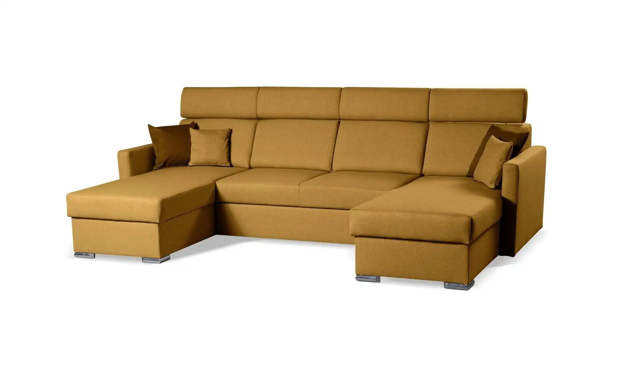 Wohnlandschaft   ¦ gelb ¦ Maße (cm): B: 280 H: 97 Polstermöbel > Sofas > Wo günstig online kaufen