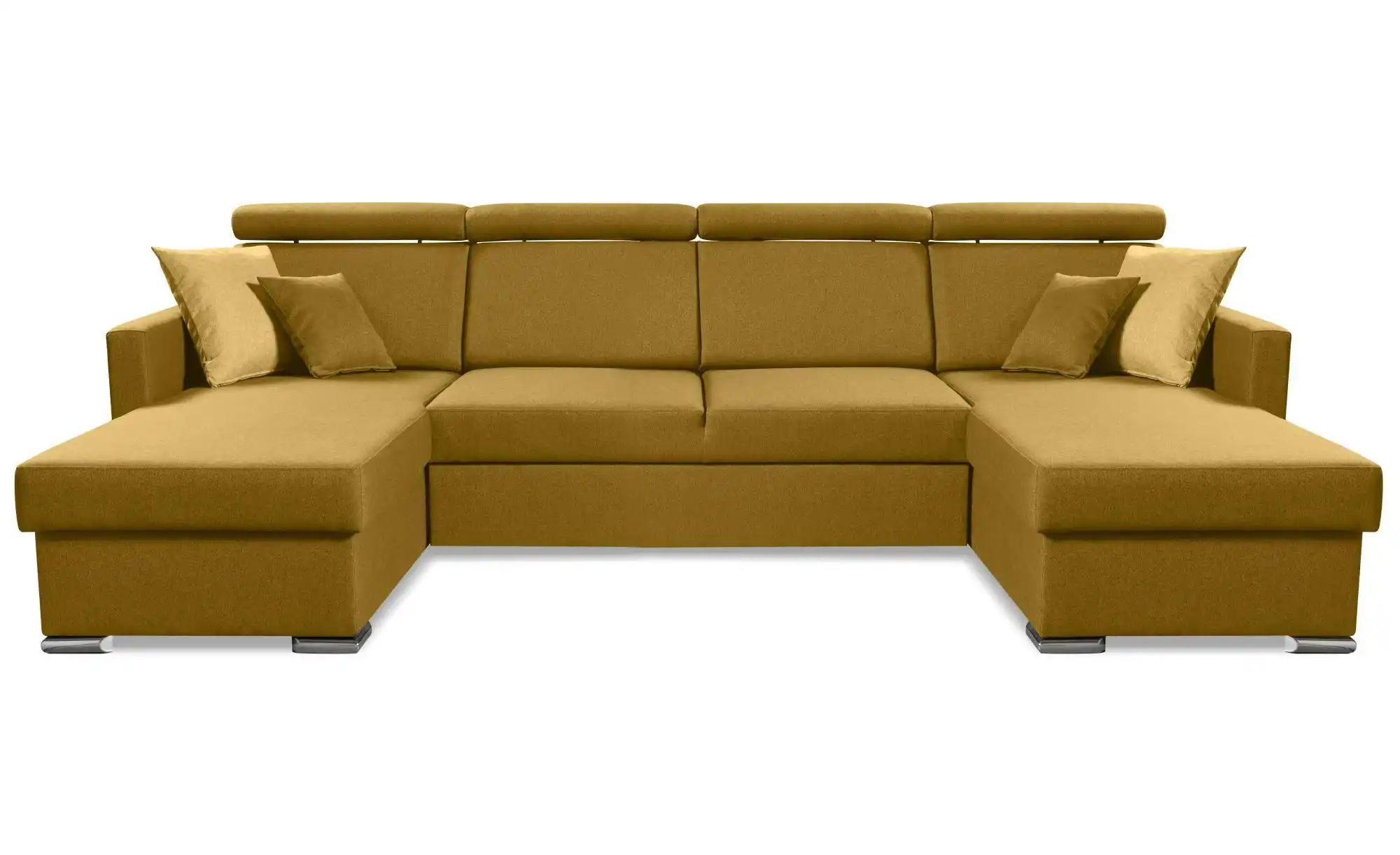 Wohnlandschaft   ¦ gelb ¦ Maße (cm): B: 280 H: 97 Polstermöbel > Sofas > Wo günstig online kaufen