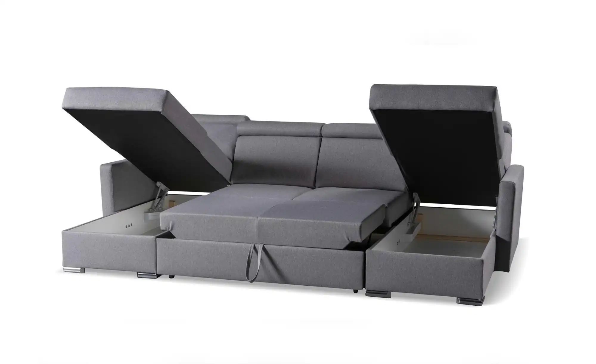 Wohnlandschaft   ¦ blau ¦ Maße (cm): B: 280 H: 97 Polstermöbel > Sofas > Sc günstig online kaufen