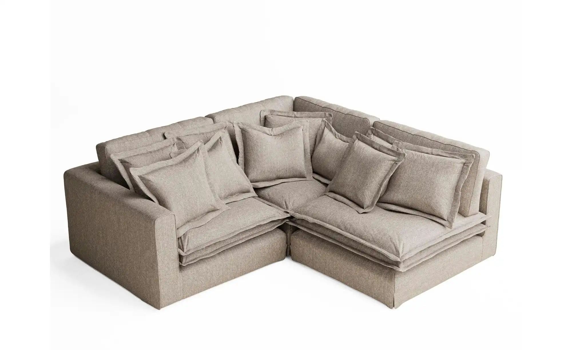 Ecksofa  Amalfi ¦ braun ¦ Maße (cm): B: 238 H: 90 Polstermöbel > Sofas > Ec günstig online kaufen