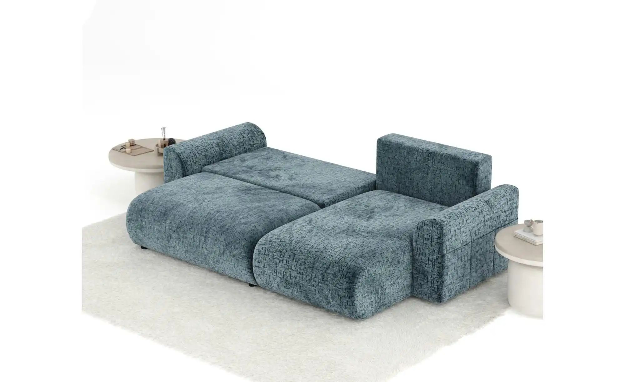 Ecksofa   ¦ blau ¦ Maße (cm): B: 235 H: 76 Polstermöbel > Sofas > Ecksofas günstig online kaufen
