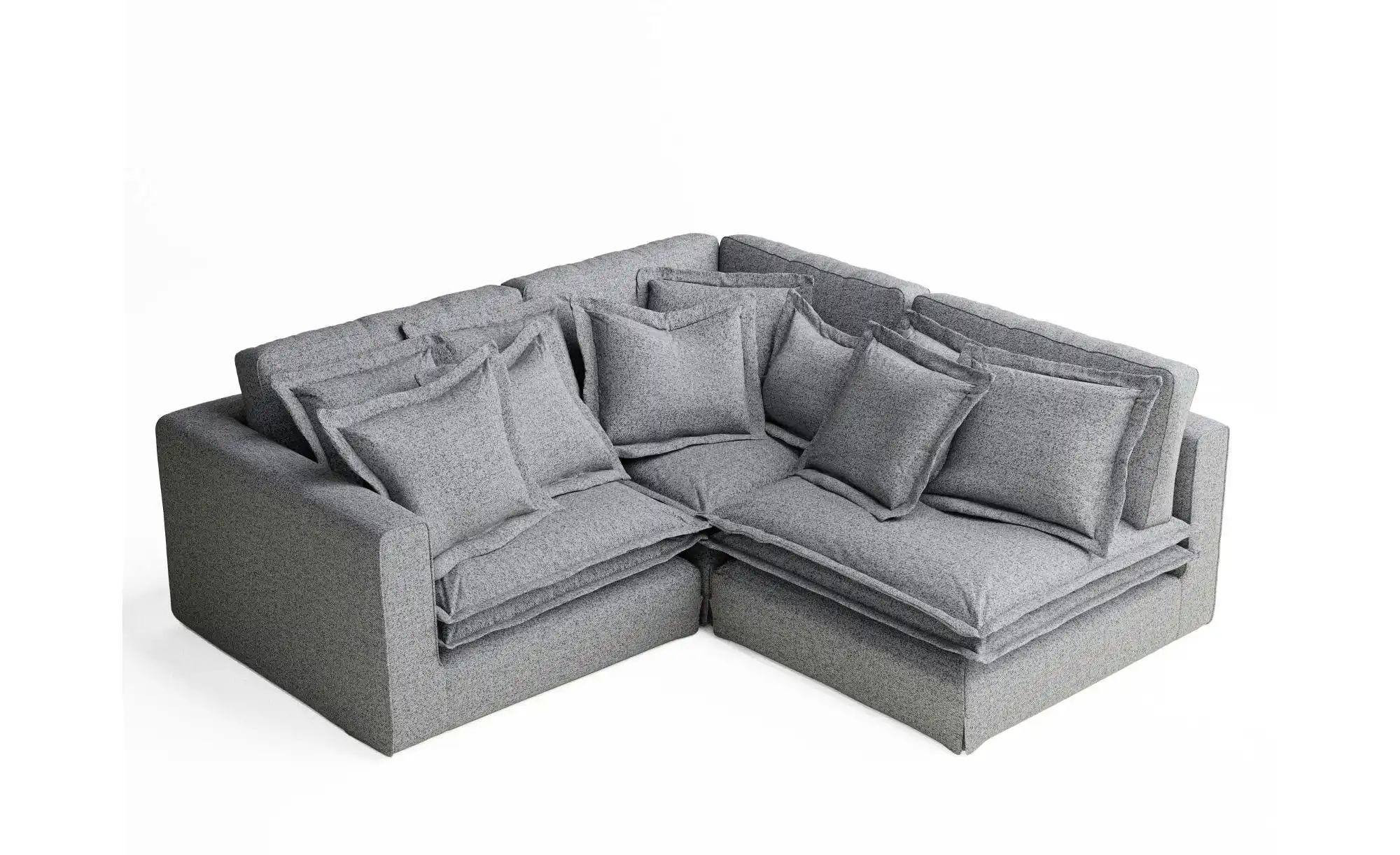 Ecksofa   ¦ grau ¦ Maße (cm): B: 238 H: 90 Polstermöbel > Sofas > Ecksofas günstig online kaufen