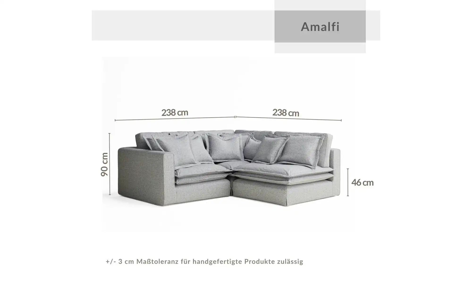 Ecksofa   ¦ grau ¦ Maße (cm): B: 238 H: 90 Polstermöbel > Sofas > Ecksofas günstig online kaufen